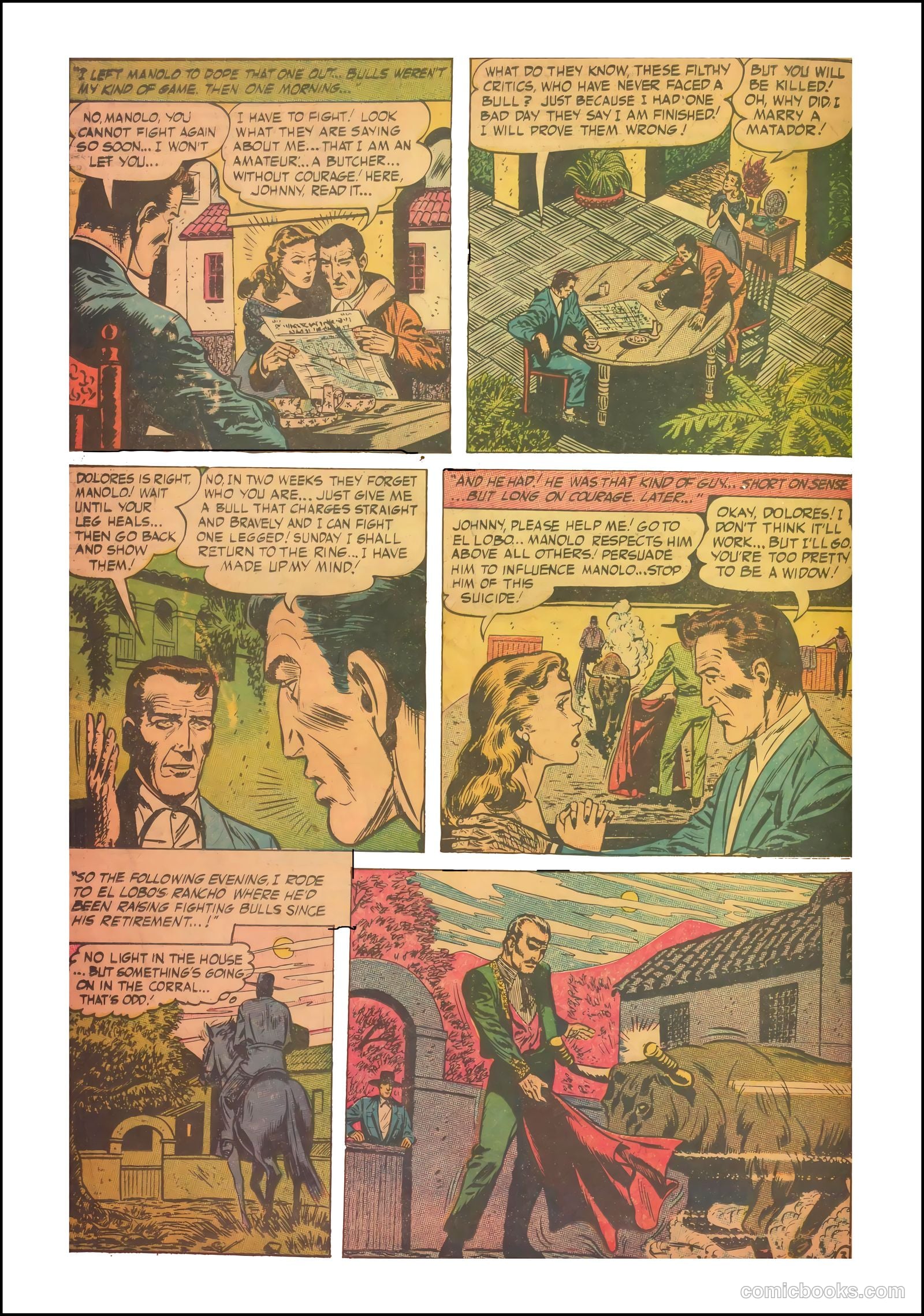 John Wayne Adventure Comics #30 (1953) — page 18 of 36