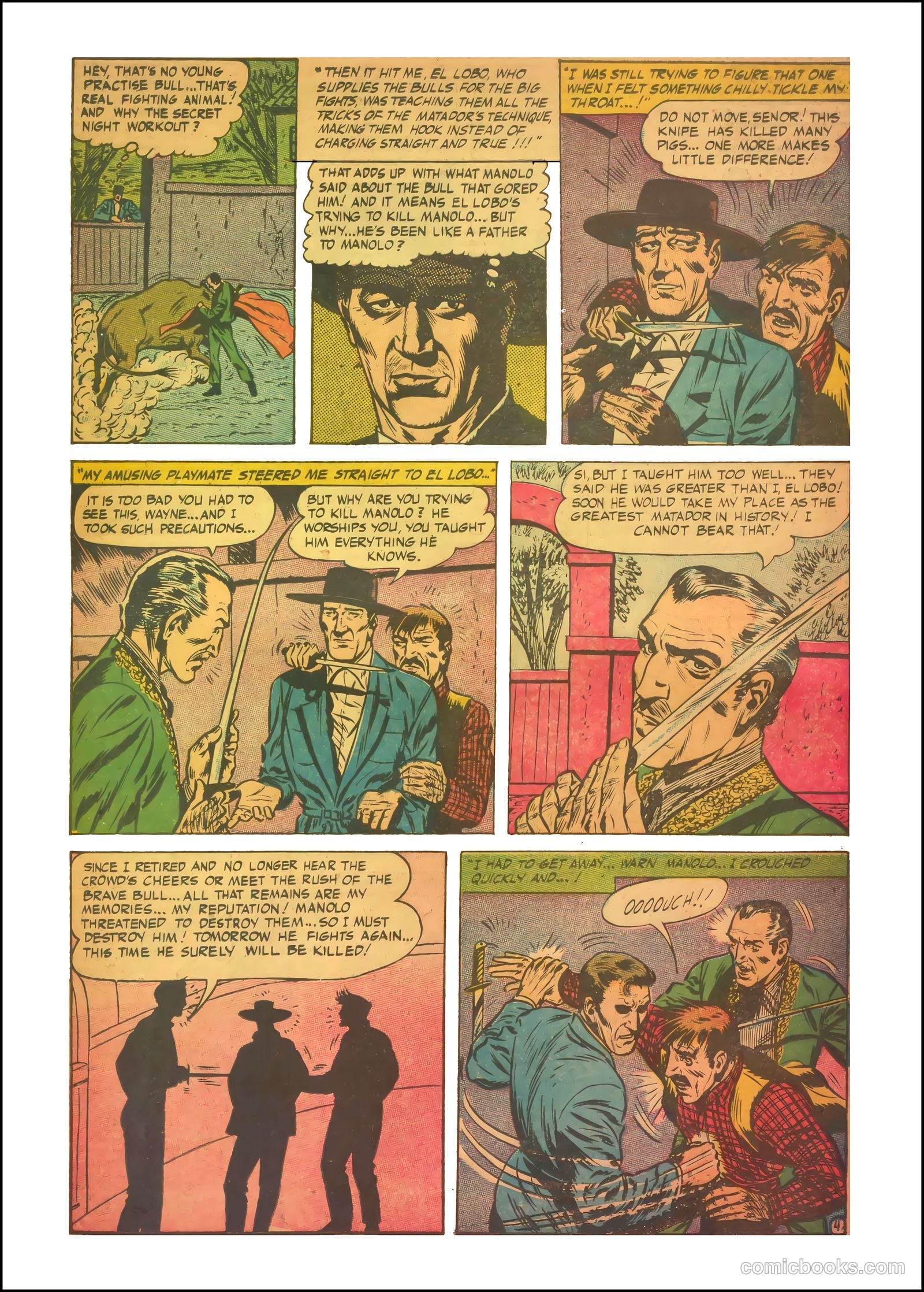 John Wayne Adventure Comics #30 (1953) — page 19 of 36