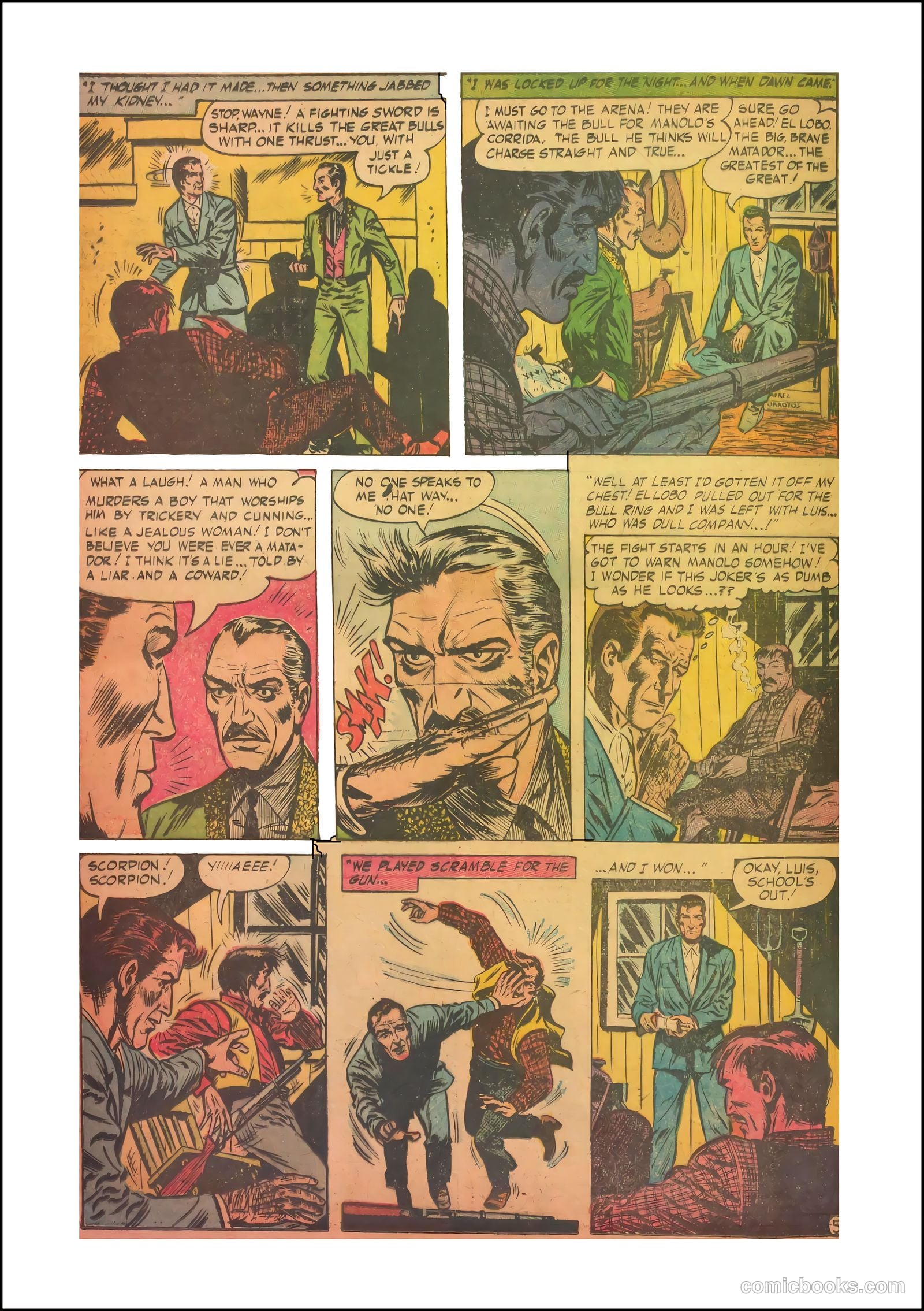 John Wayne Adventure Comics #30 (1953) — page 20 of 36