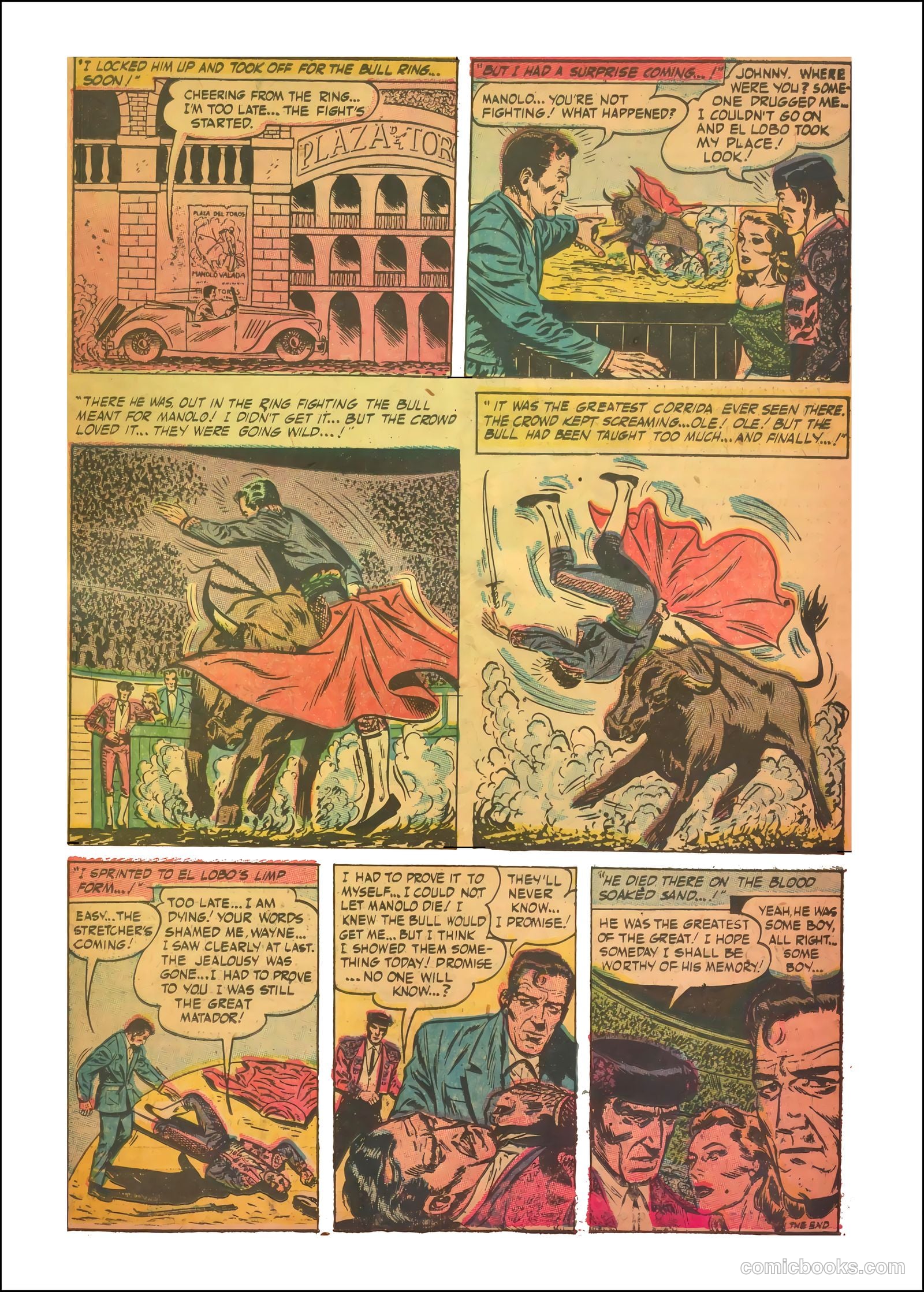 John Wayne Adventure Comics #30 (1953) — page 21 of 36