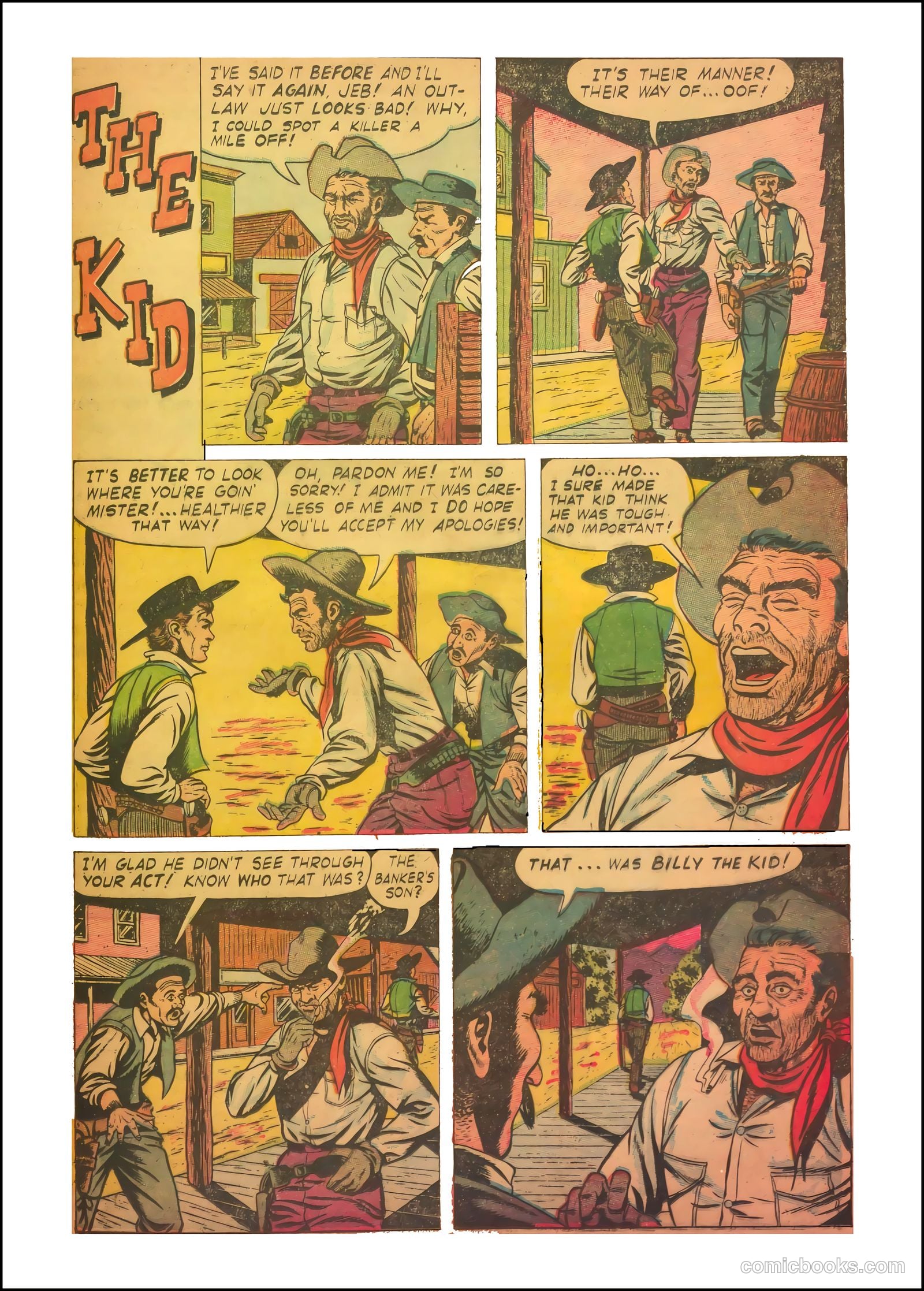 John Wayne Adventure Comics #30 (1953) — page 25 of 36