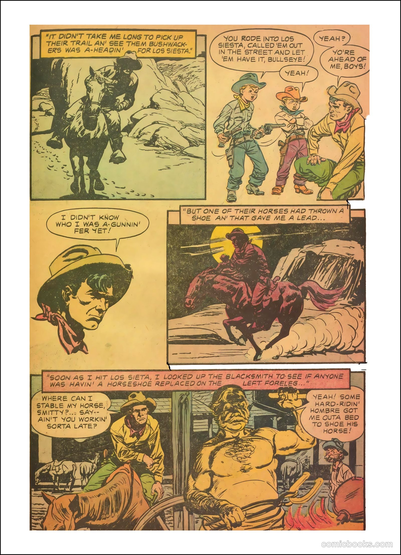 John Wayne Adventure Comics #30 (1953) — page 27 of 36