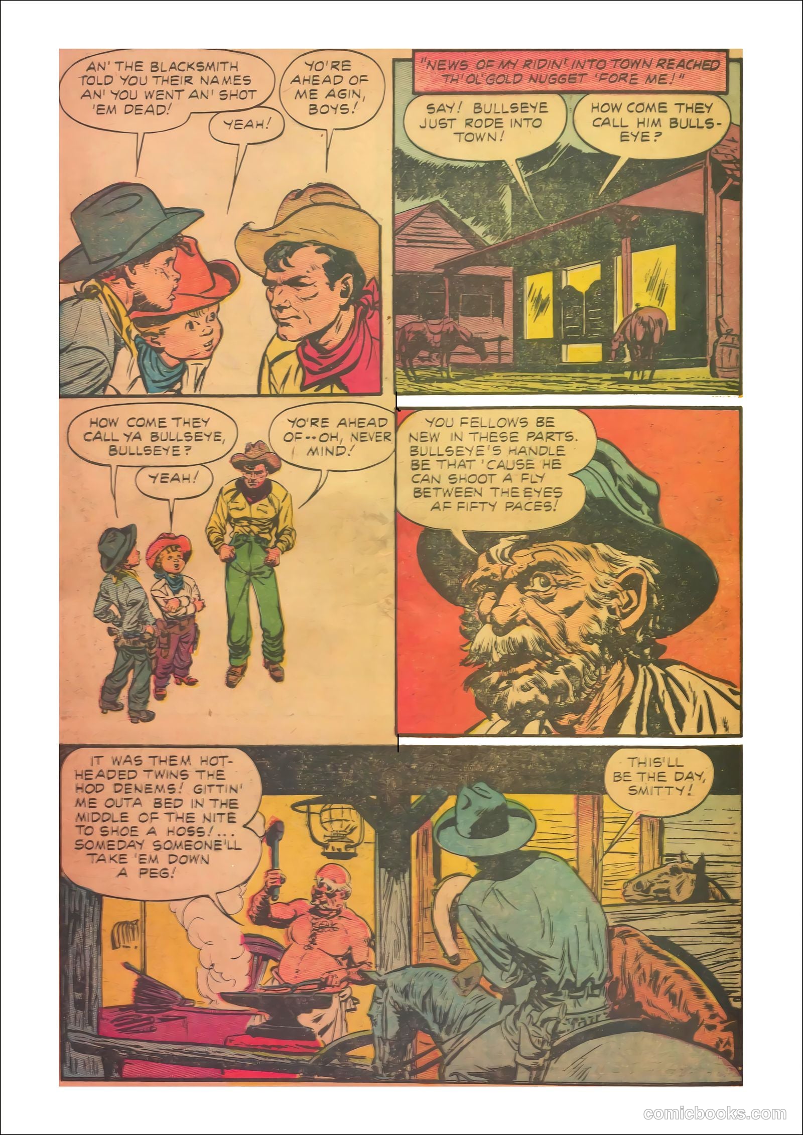 John Wayne Adventure Comics #30 (1953) — page 28 of 36