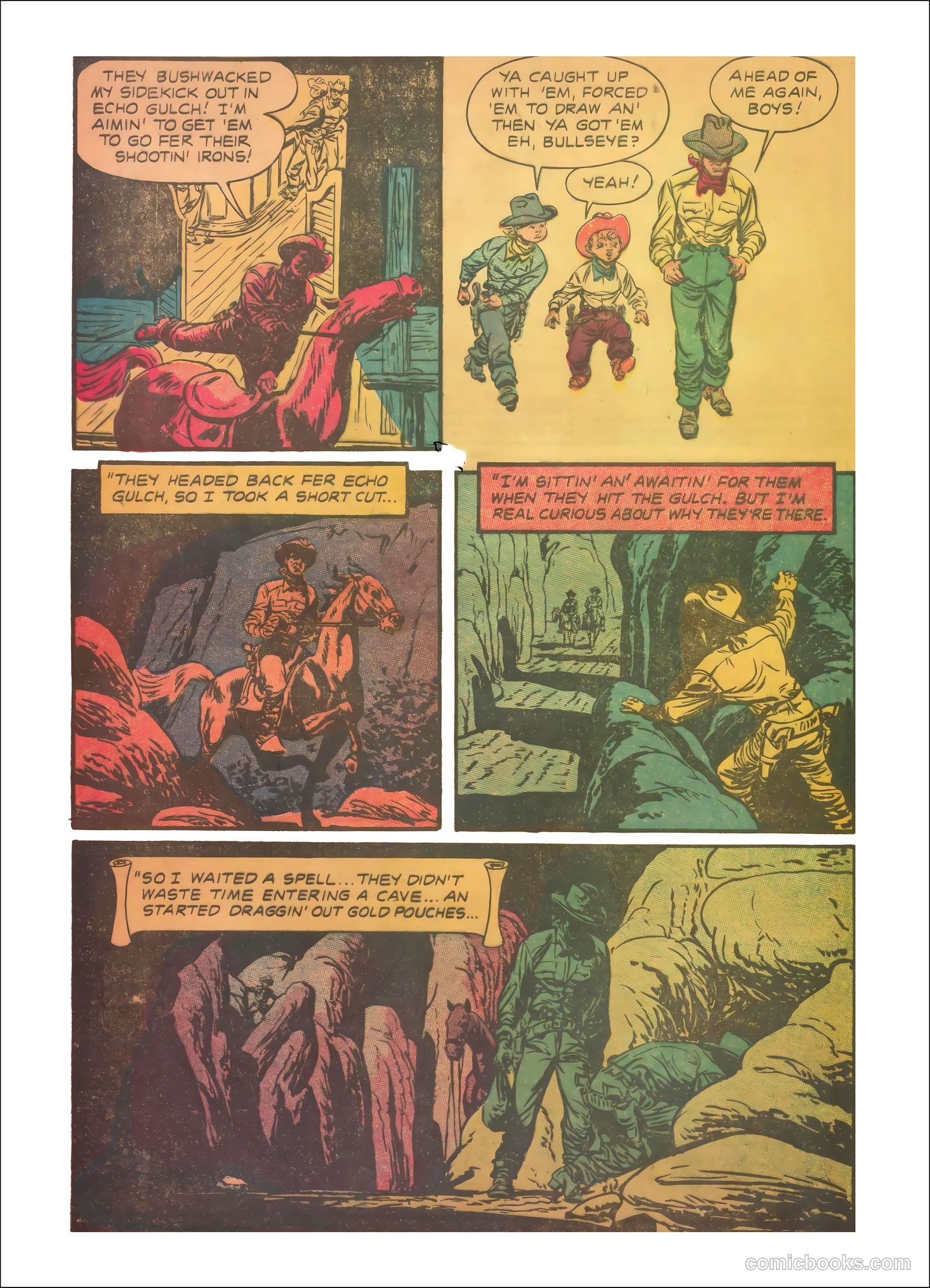 John Wayne Adventure Comics #30 (1953) — page 30 of 36