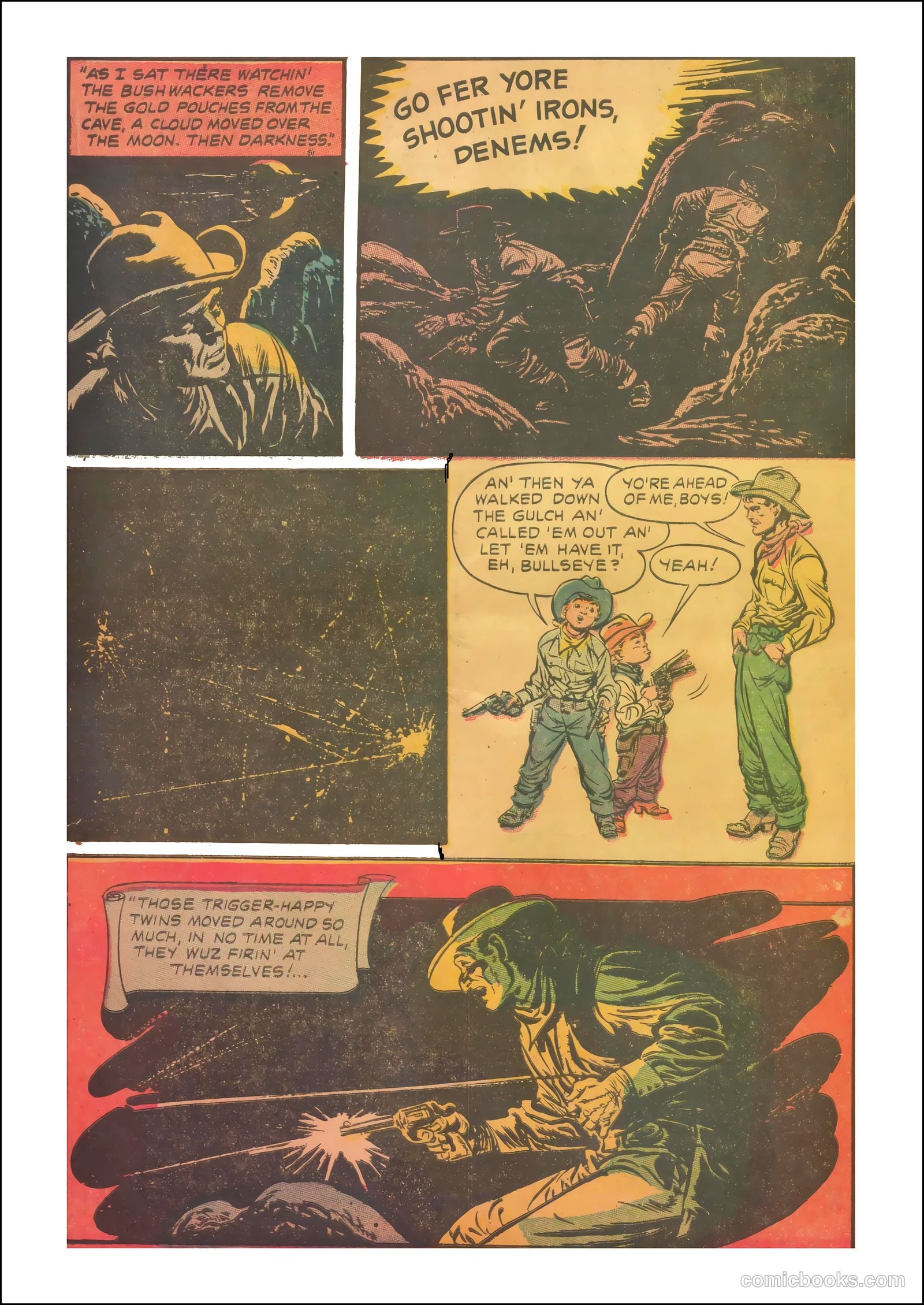 John Wayne Adventure Comics #30 (1953) — page 32 of 36