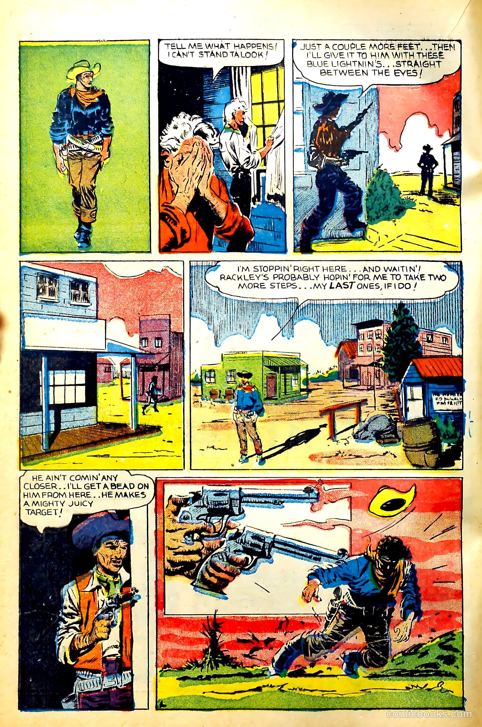 John Wayne Adventure Comics #31 (1955) — page 20 of 36