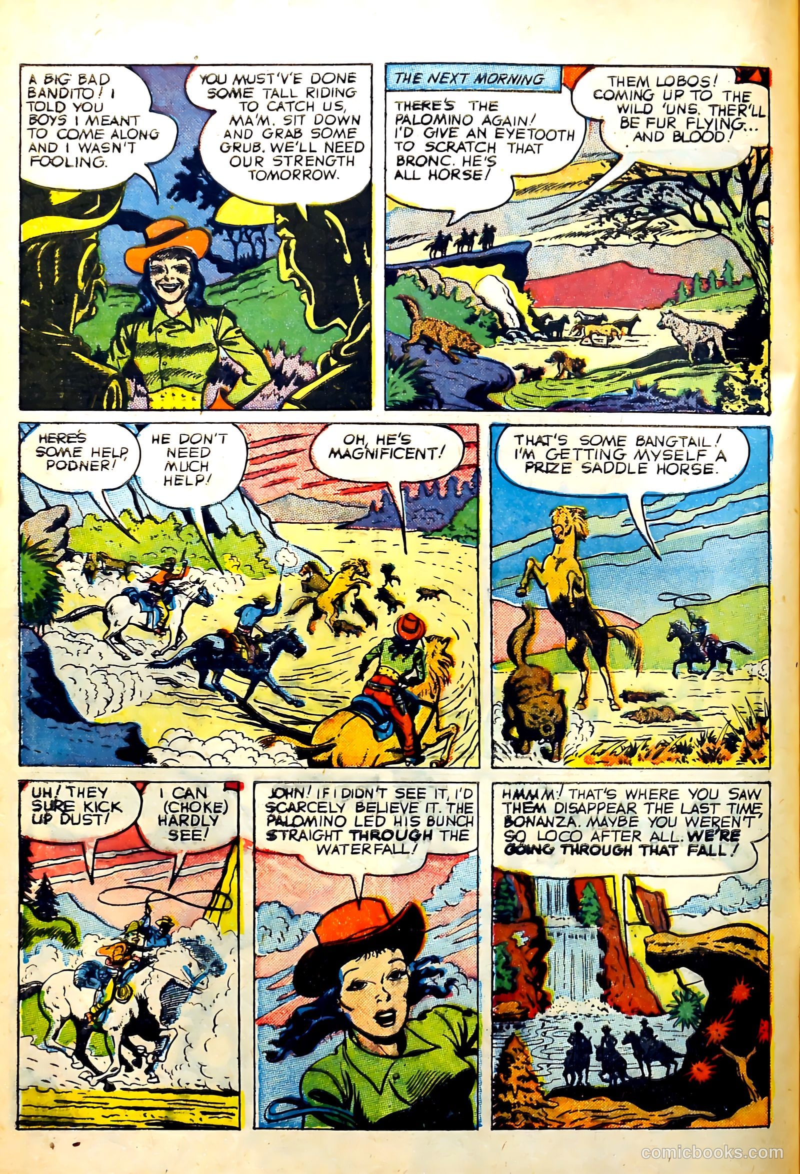 John Wayne Adventure Comics #31 (1955) — page 28 of 36