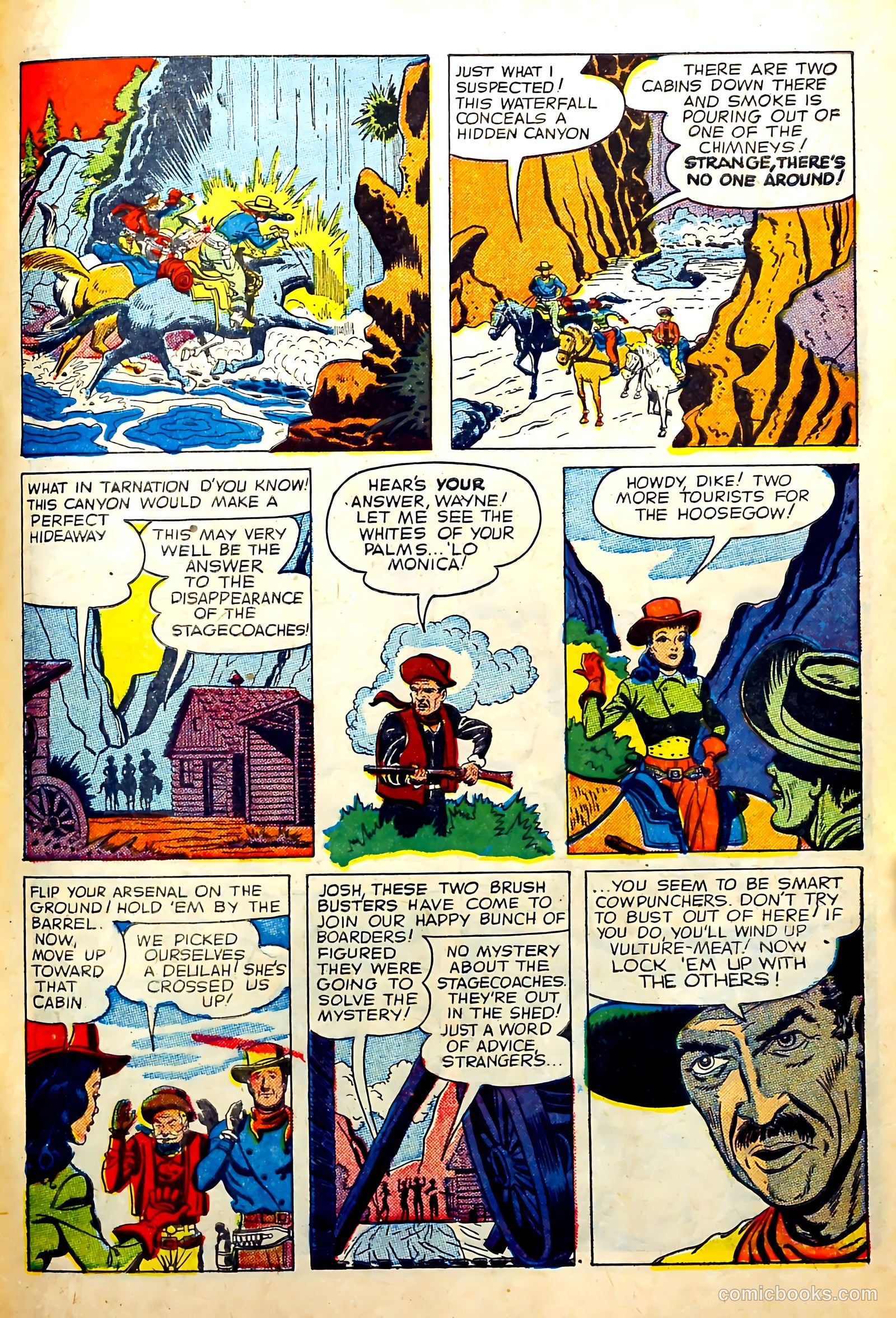 John Wayne Adventure Comics #31 (1955) — page 29 of 36