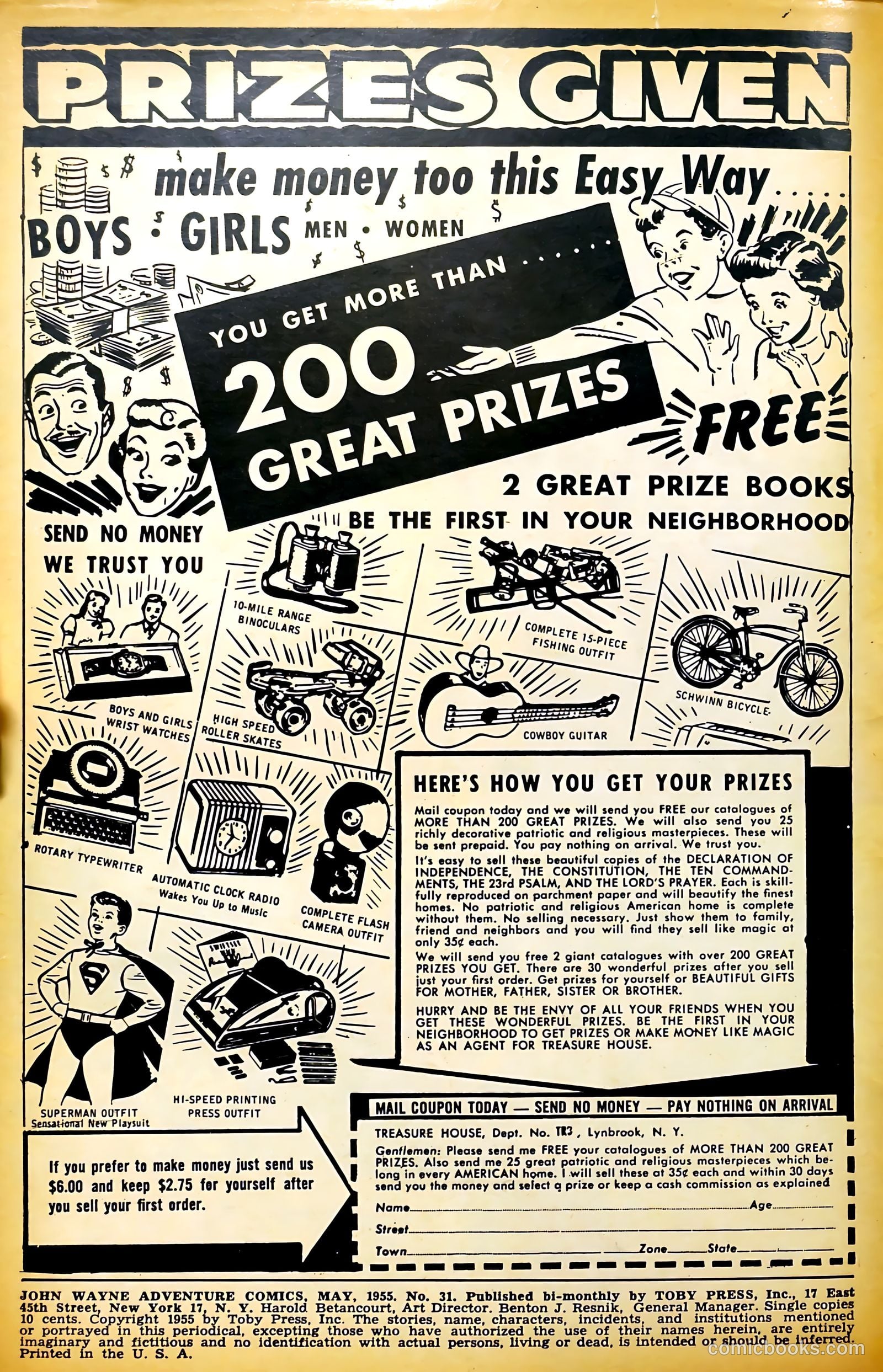 John Wayne Adventure Comics #31 (1955) — page 2 of 36