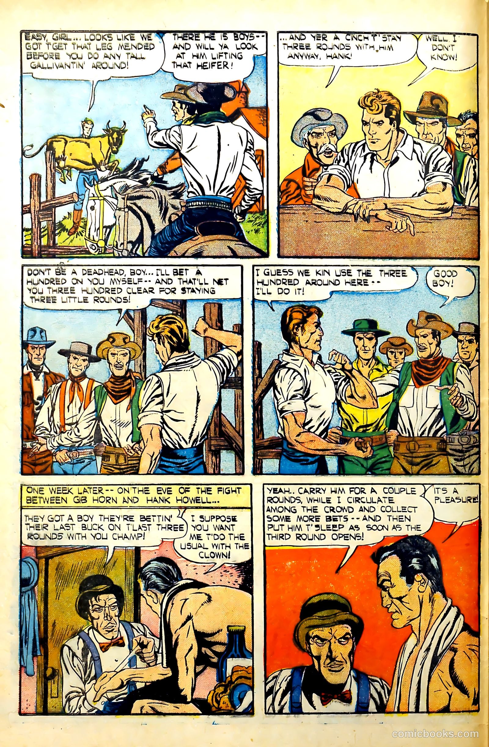 John Wayne Adventure Comics #31 (1955) — page 4 of 36