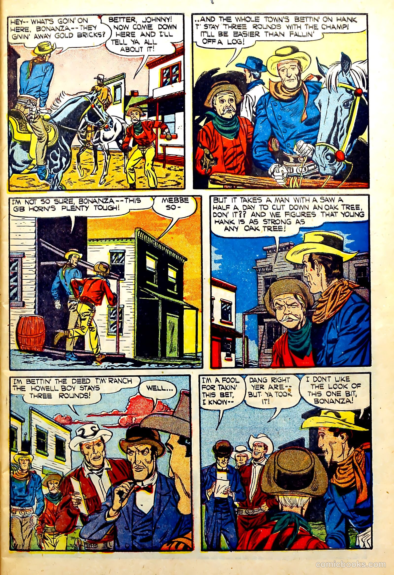 John Wayne Adventure Comics #31 (1955) — page 5 of 36