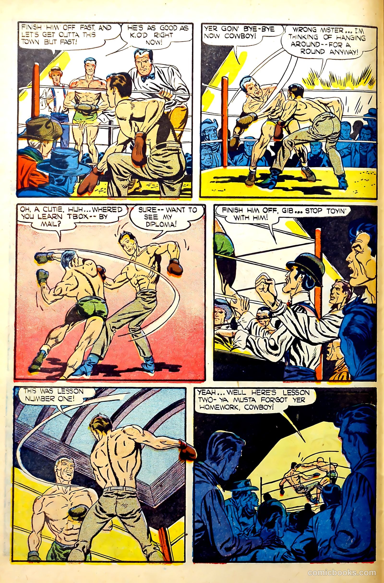 John Wayne Adventure Comics #31 (1955) — page 10 of 36