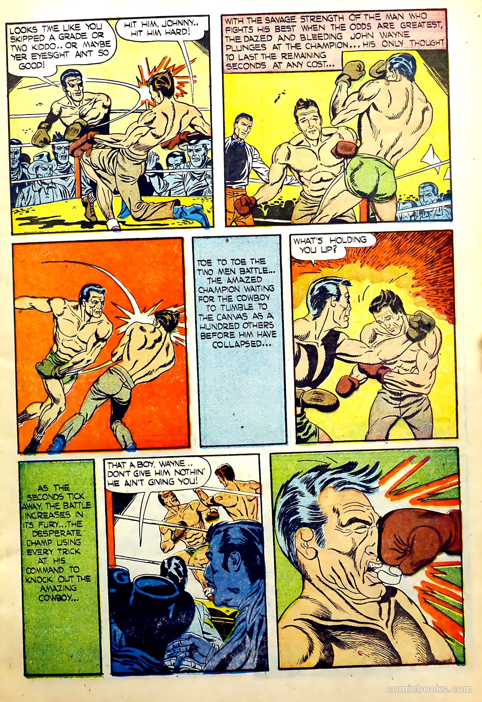 John Wayne Adventure Comics #31 (1955) — page 11 of 36