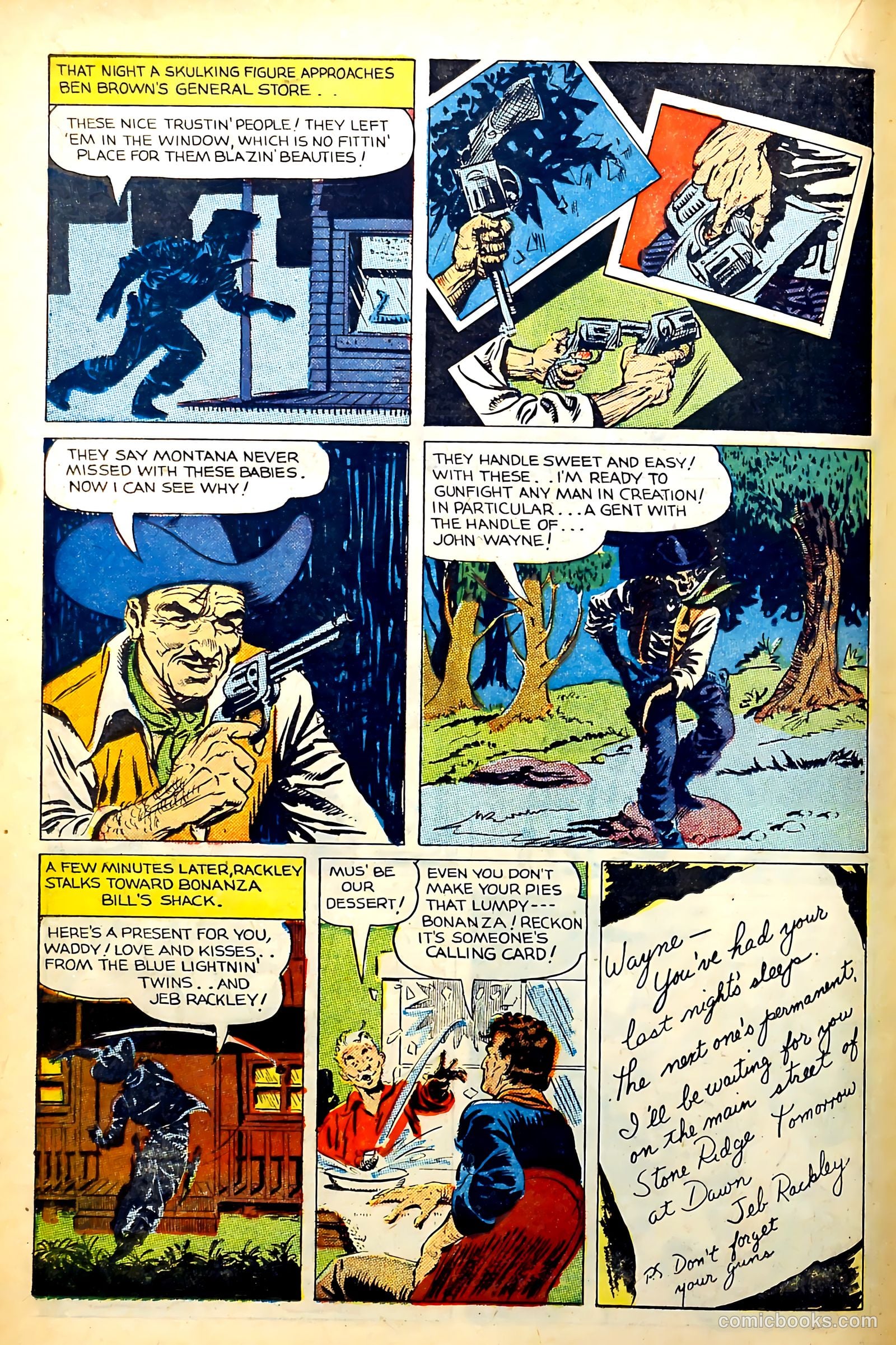 John Wayne Adventure Comics #31 (1955) — page 18 of 36