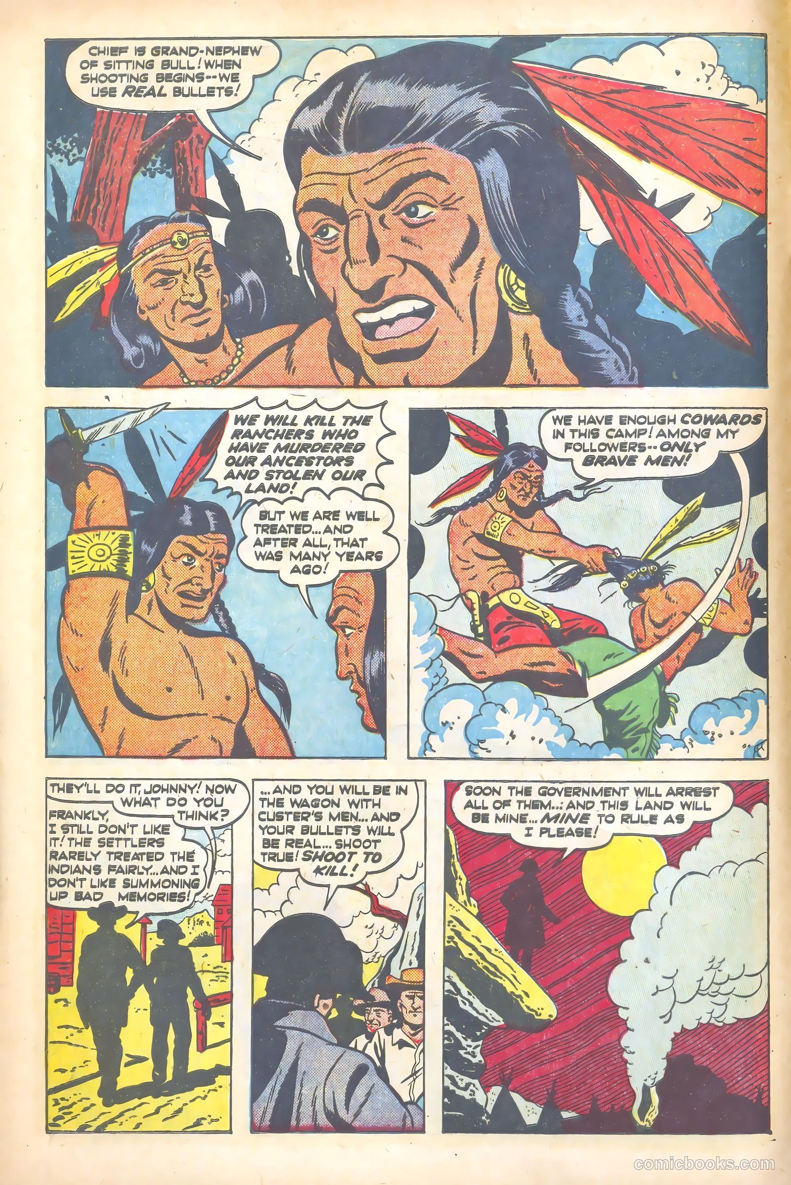 John Wayne Adventure Comics #4 (1950) — page 8 of 52