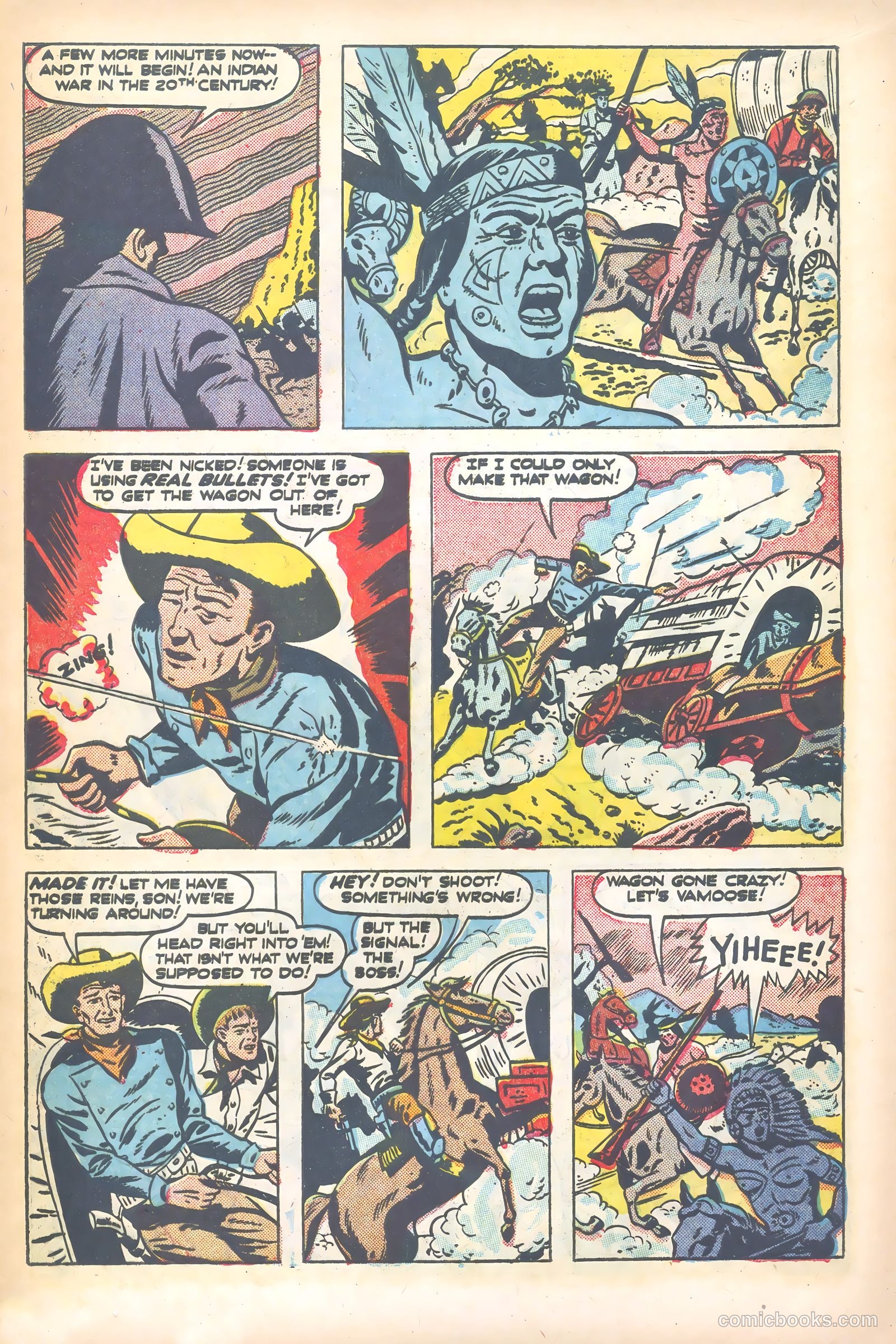John Wayne Adventure Comics #4 (1950) — page 11 of 52