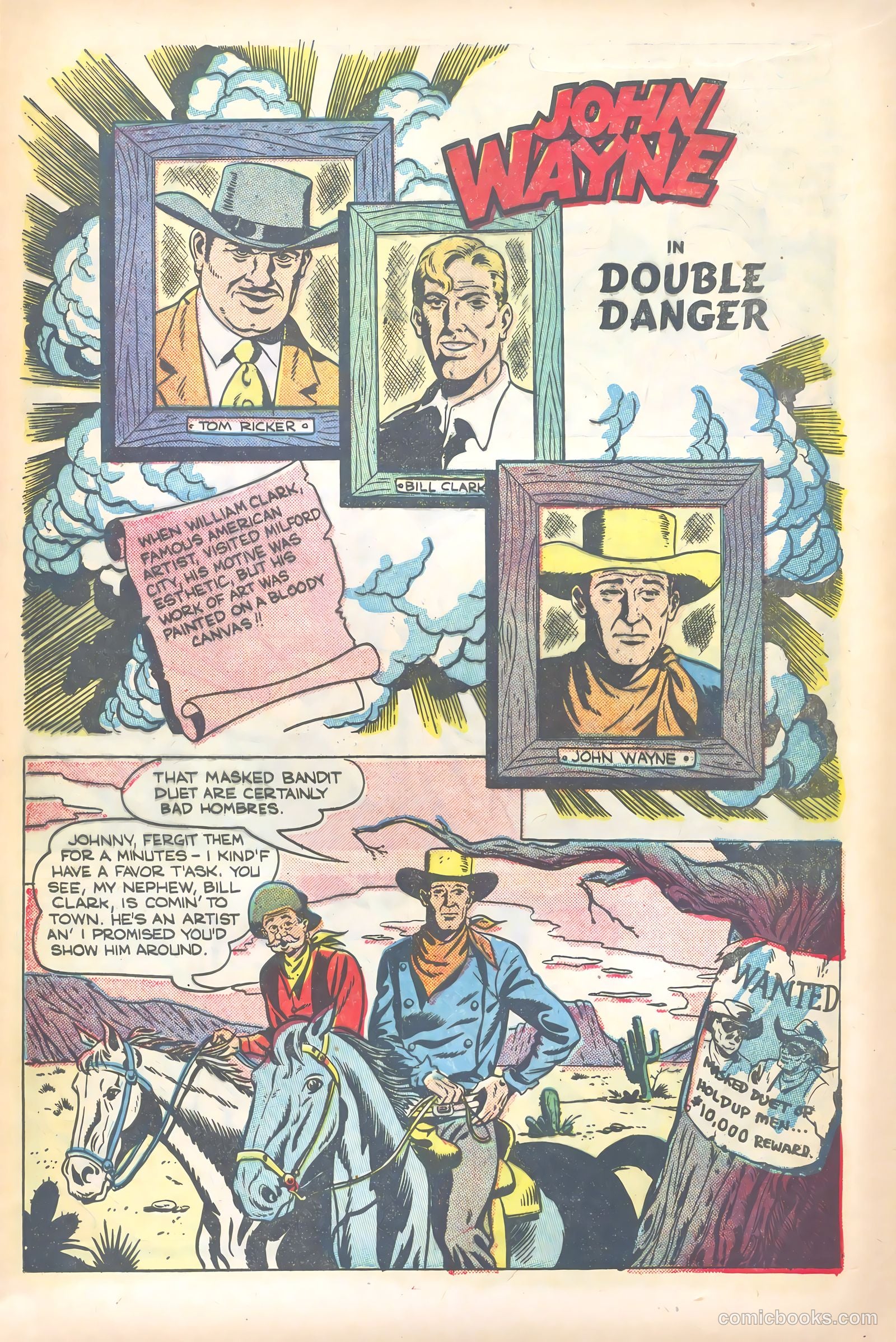 John Wayne Adventure Comics #4 (1950) — page 13 of 52