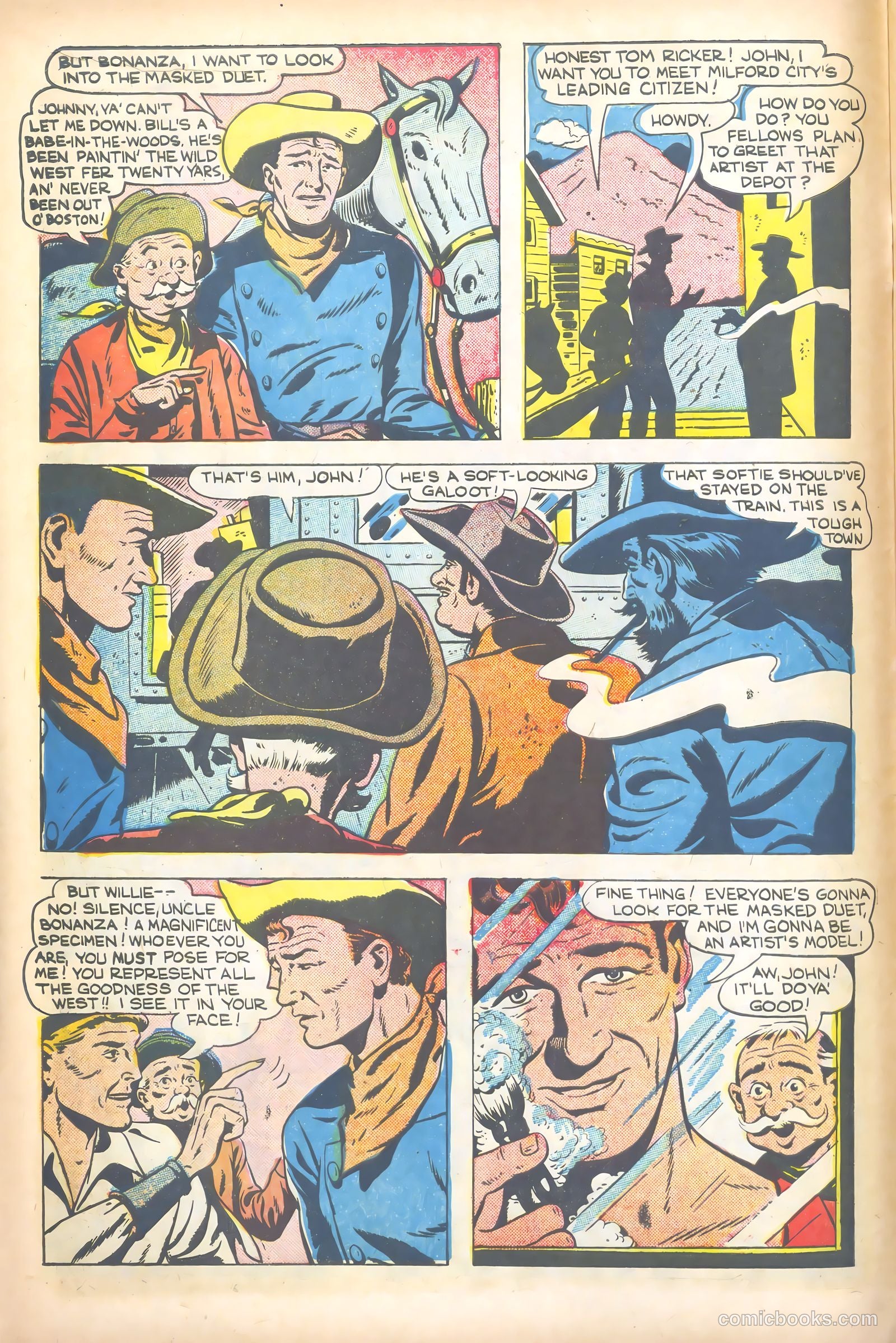 John Wayne Adventure Comics #4 (1950) — page 14 of 52
