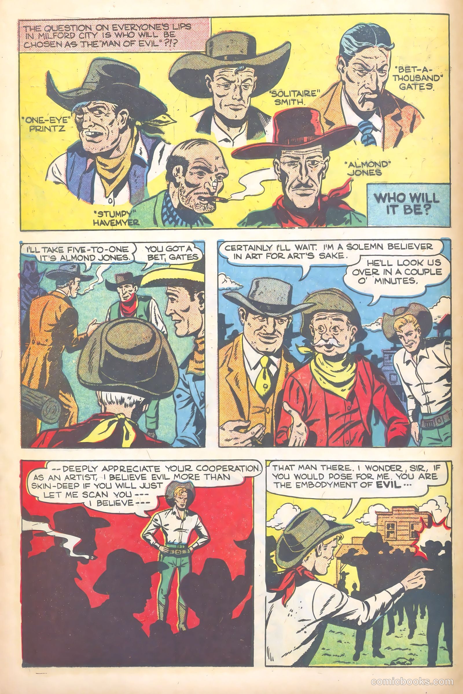John Wayne Adventure Comics #4 (1950) — page 16 of 52