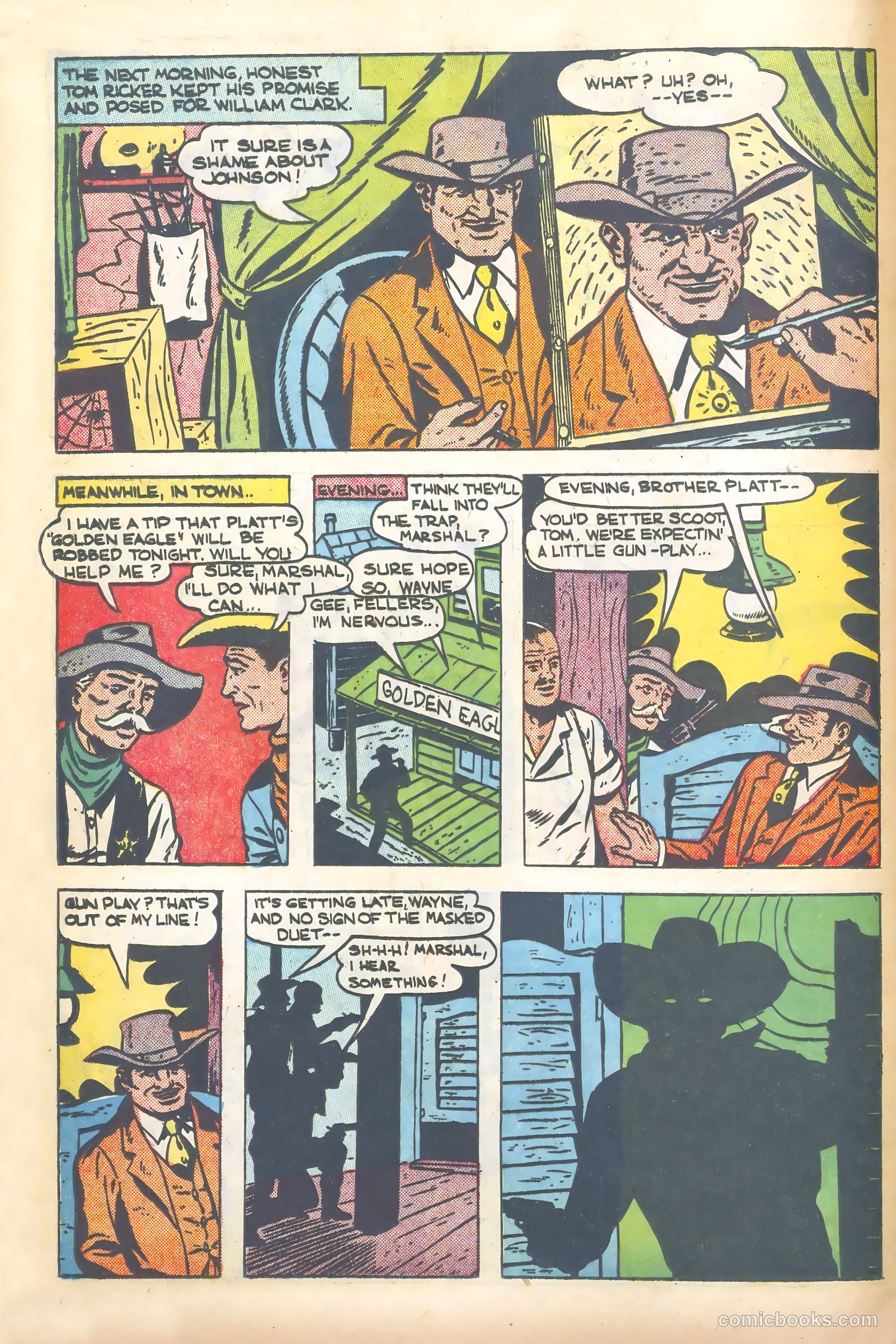 John Wayne Adventure Comics #4 (1950) — page 18 of 52