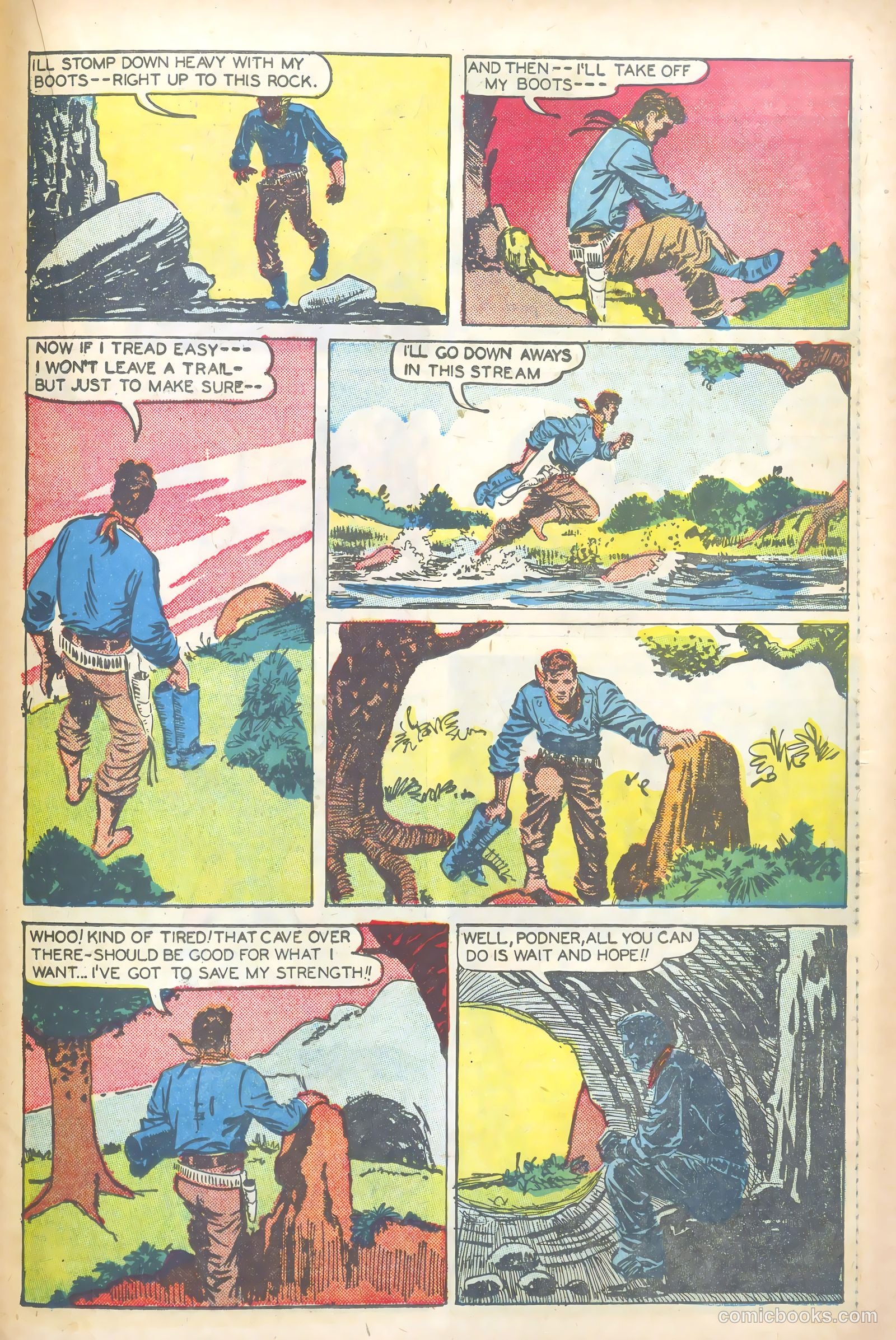 John Wayne Adventure Comics #4 (1950) — page 31 of 52