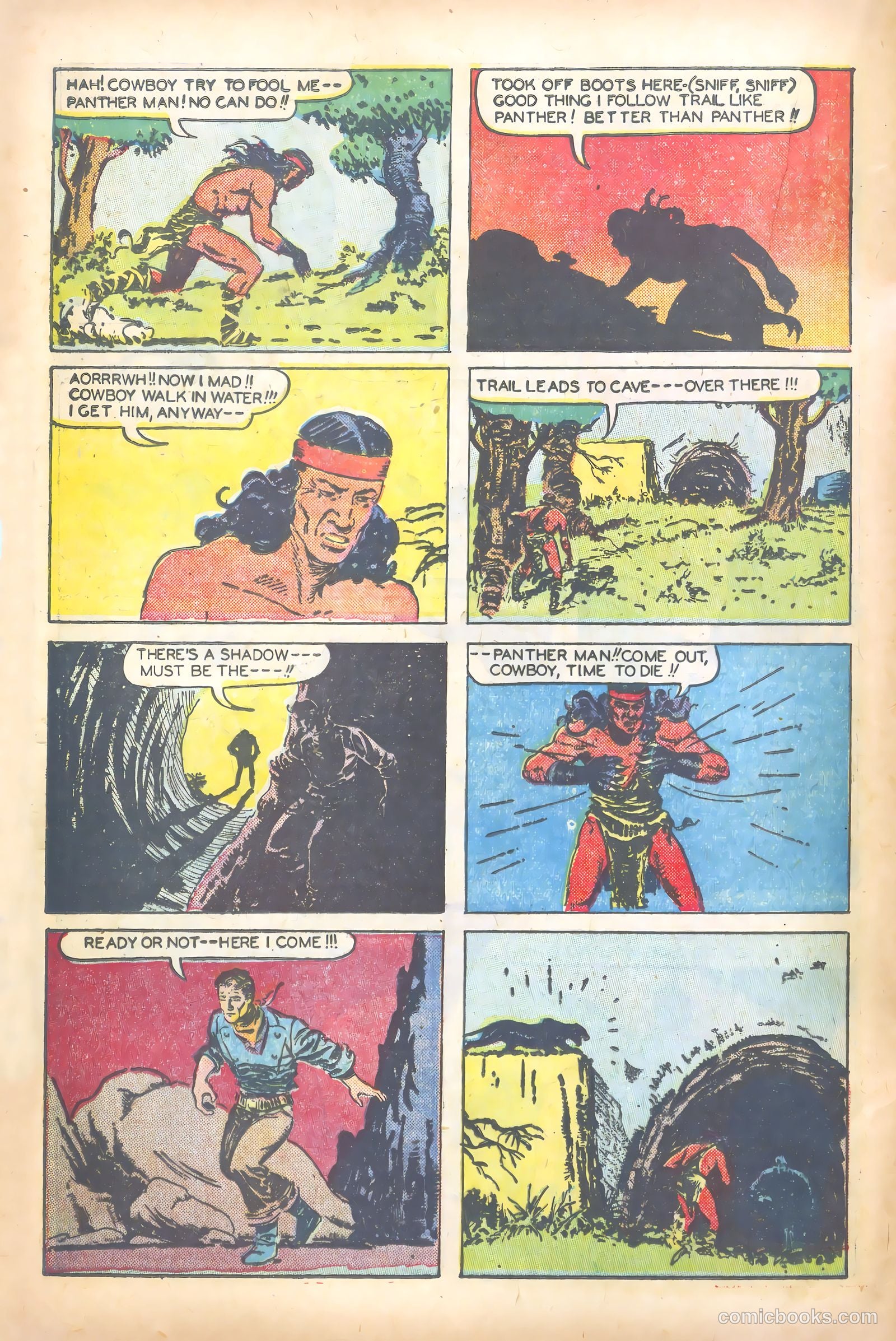 John Wayne Adventure Comics #4 (1950) — page 32 of 52