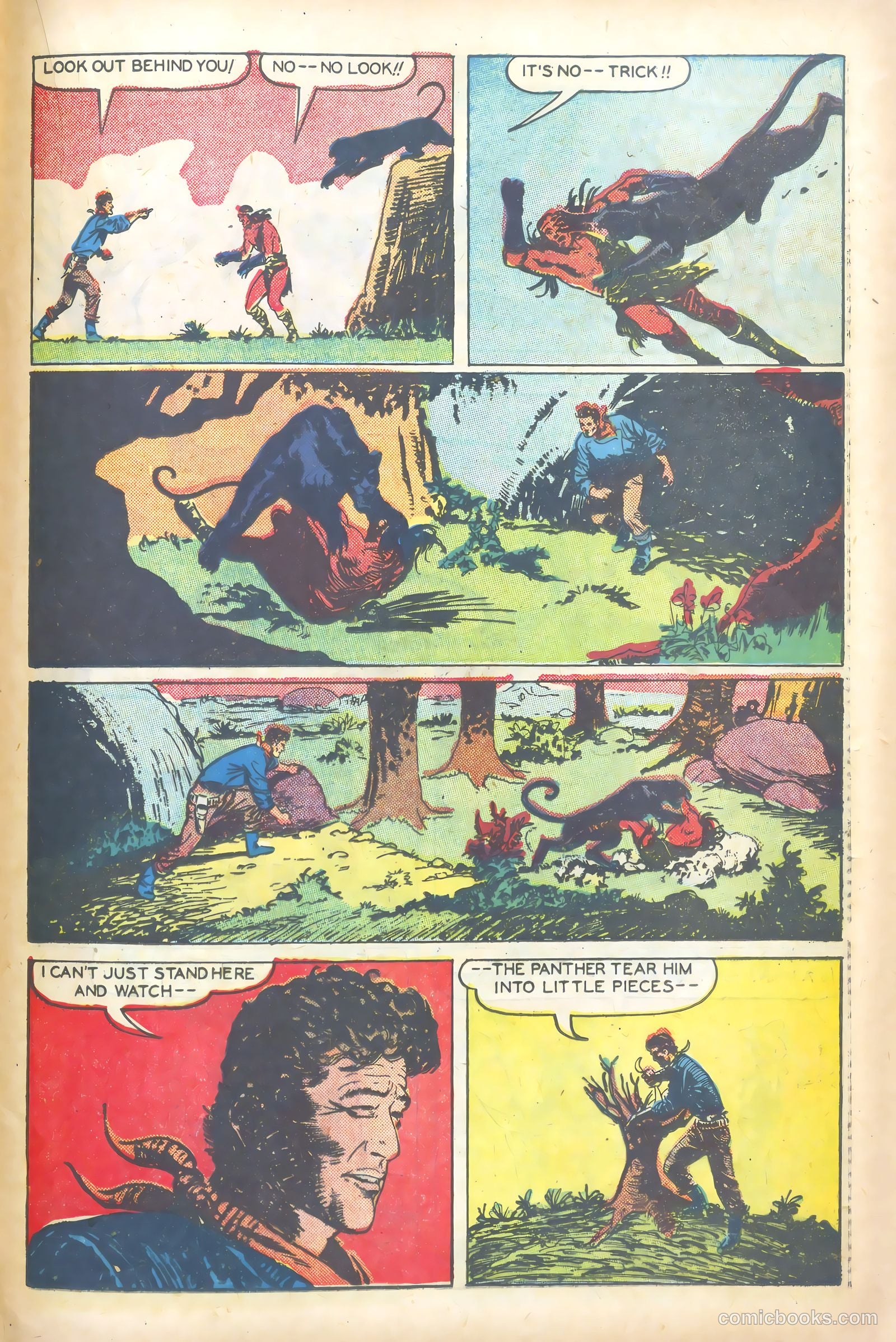 John Wayne Adventure Comics #4 (1950) — page 33 of 52