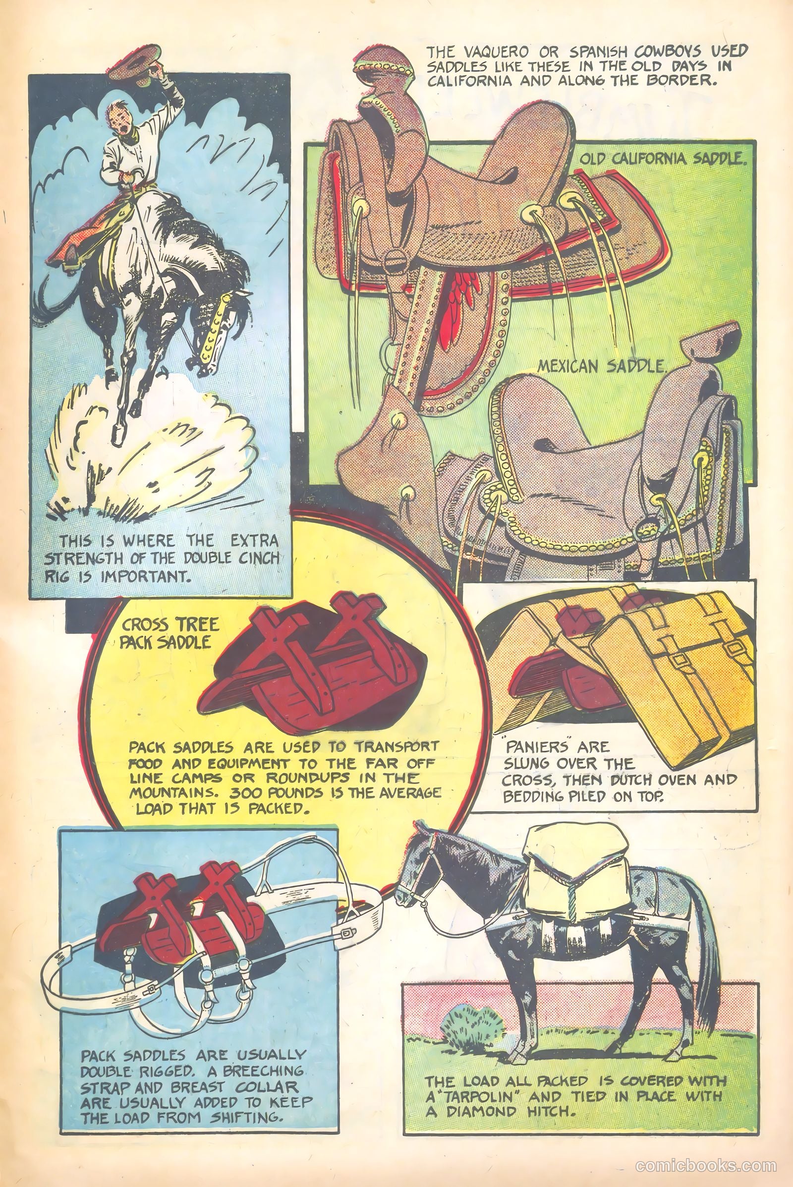 John Wayne Adventure Comics #4 (1950) — page 37 of 52