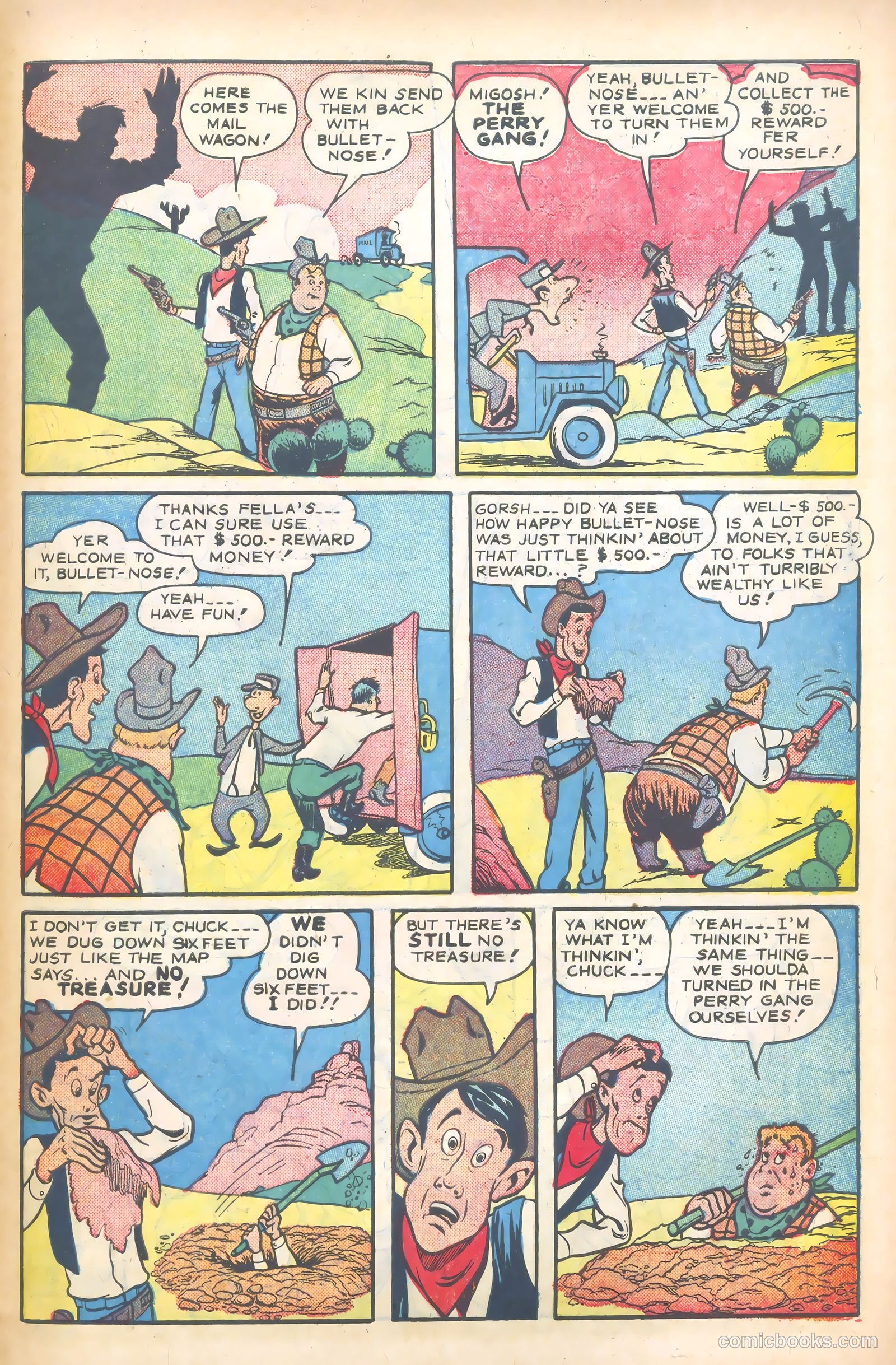 John Wayne Adventure Comics #4 (1950) — page 41 of 52