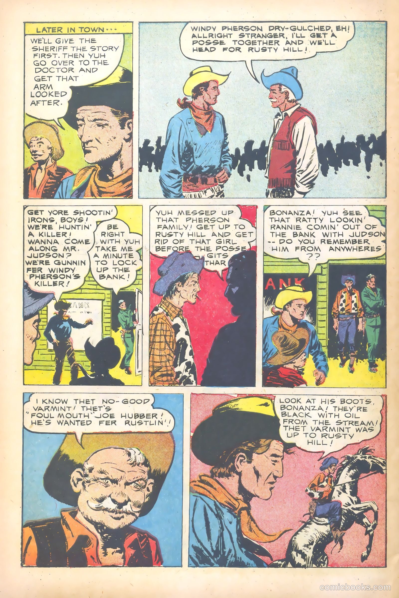 John Wayne Adventure Comics #4 (1950) — page 48 of 52