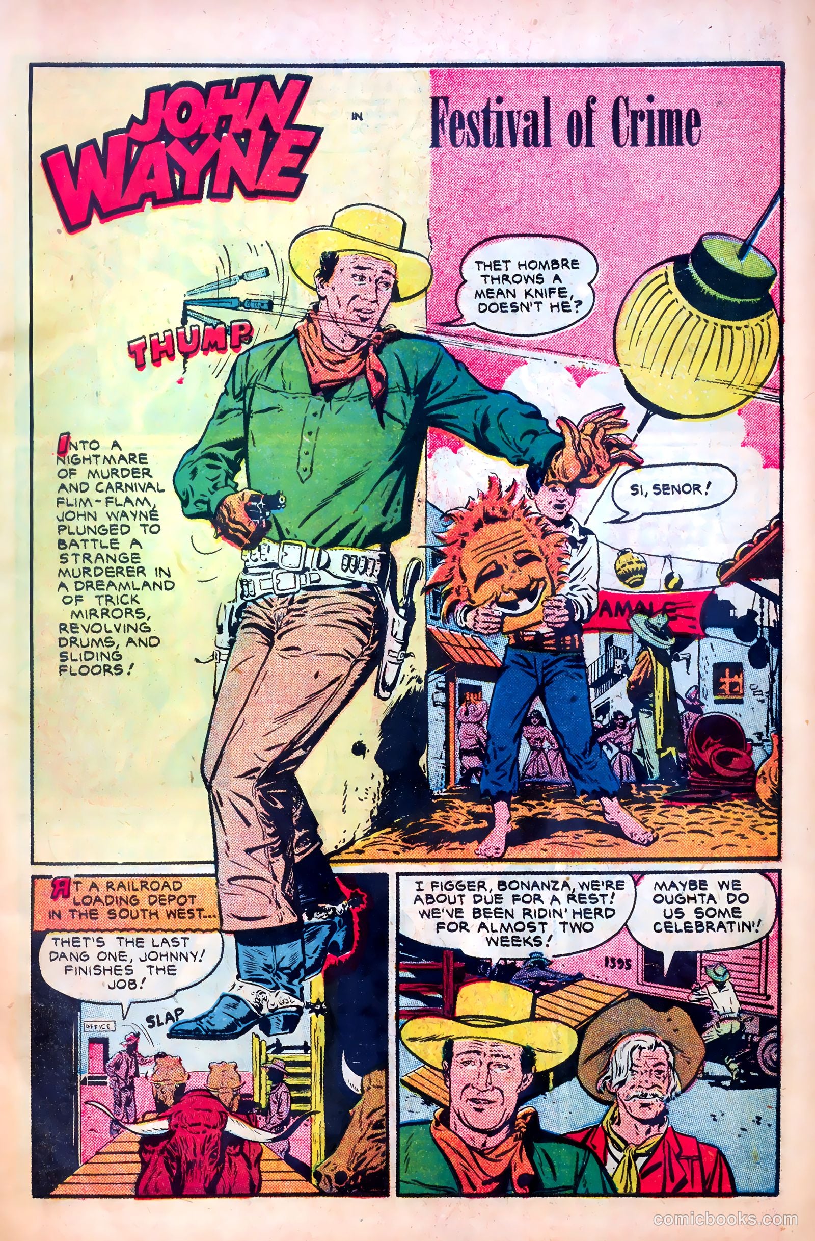 John Wayne Adventure Comics #5 (1950) — page 3 of 52