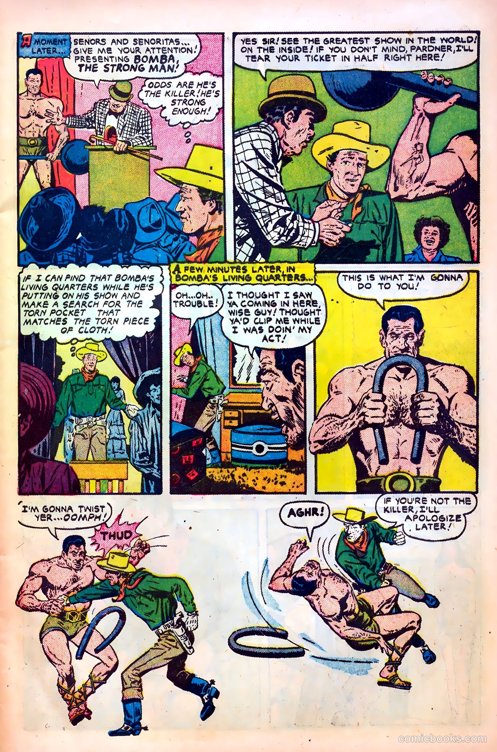 John Wayne Adventure Comics #5 (1950) — page 9 of 52