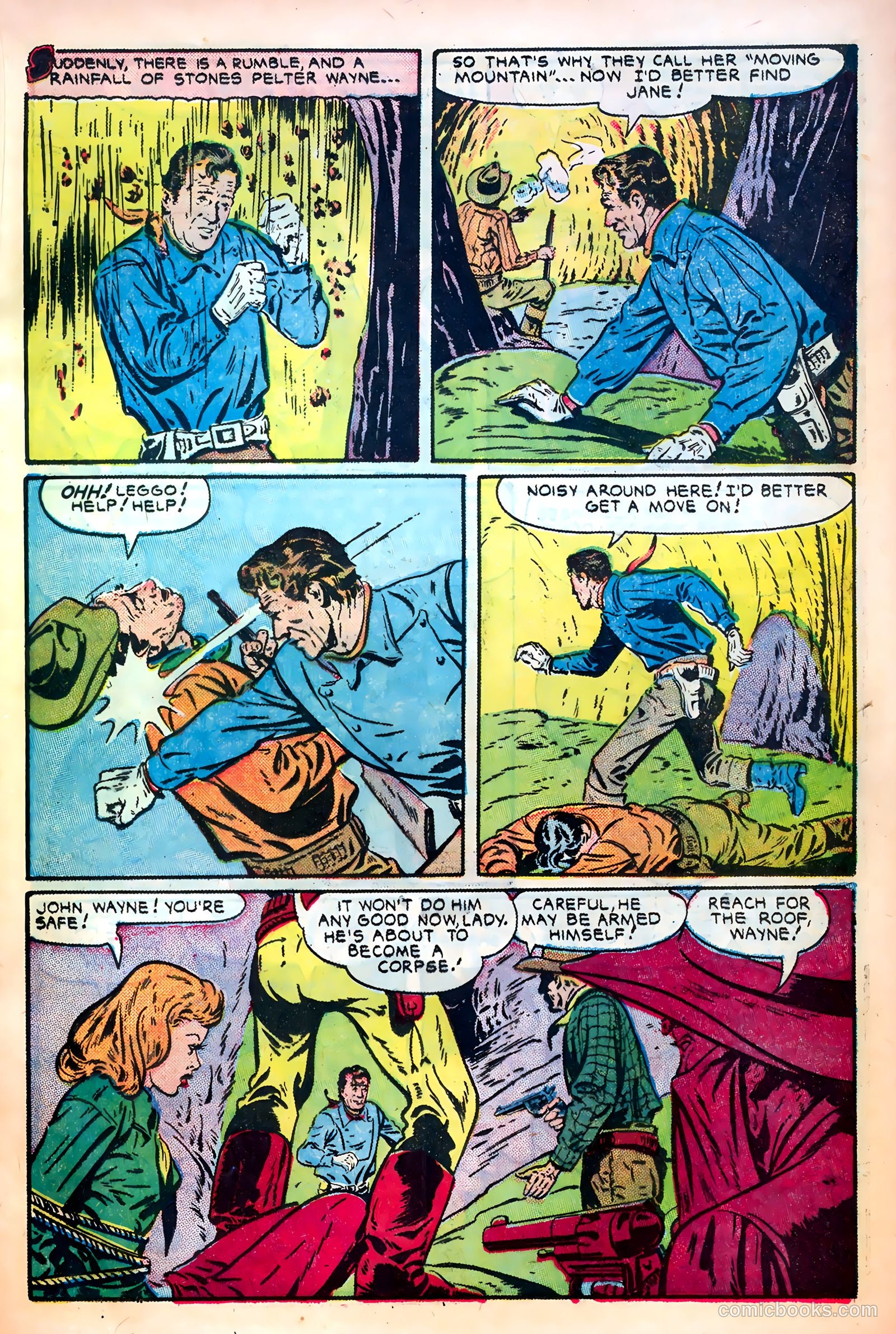 John Wayne Adventure Comics #5 (1950) — page 21 of 52