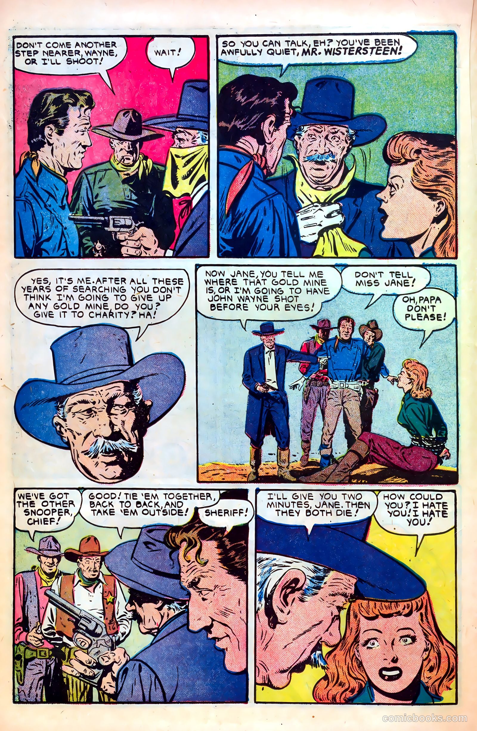 John Wayne Adventure Comics #5 (1950) — page 22 of 52