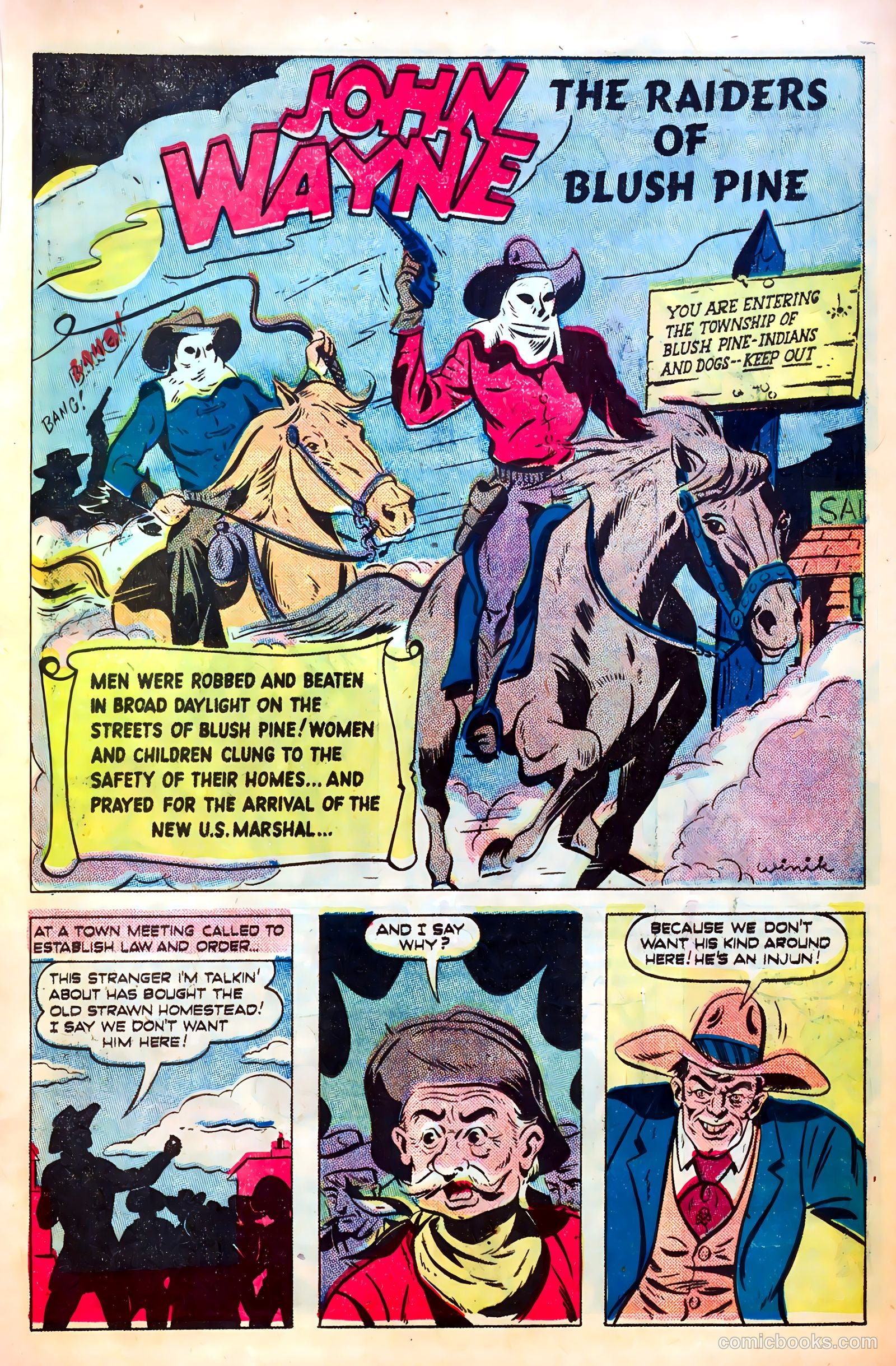 John Wayne Adventure Comics #5 (1950) — page 25 of 52