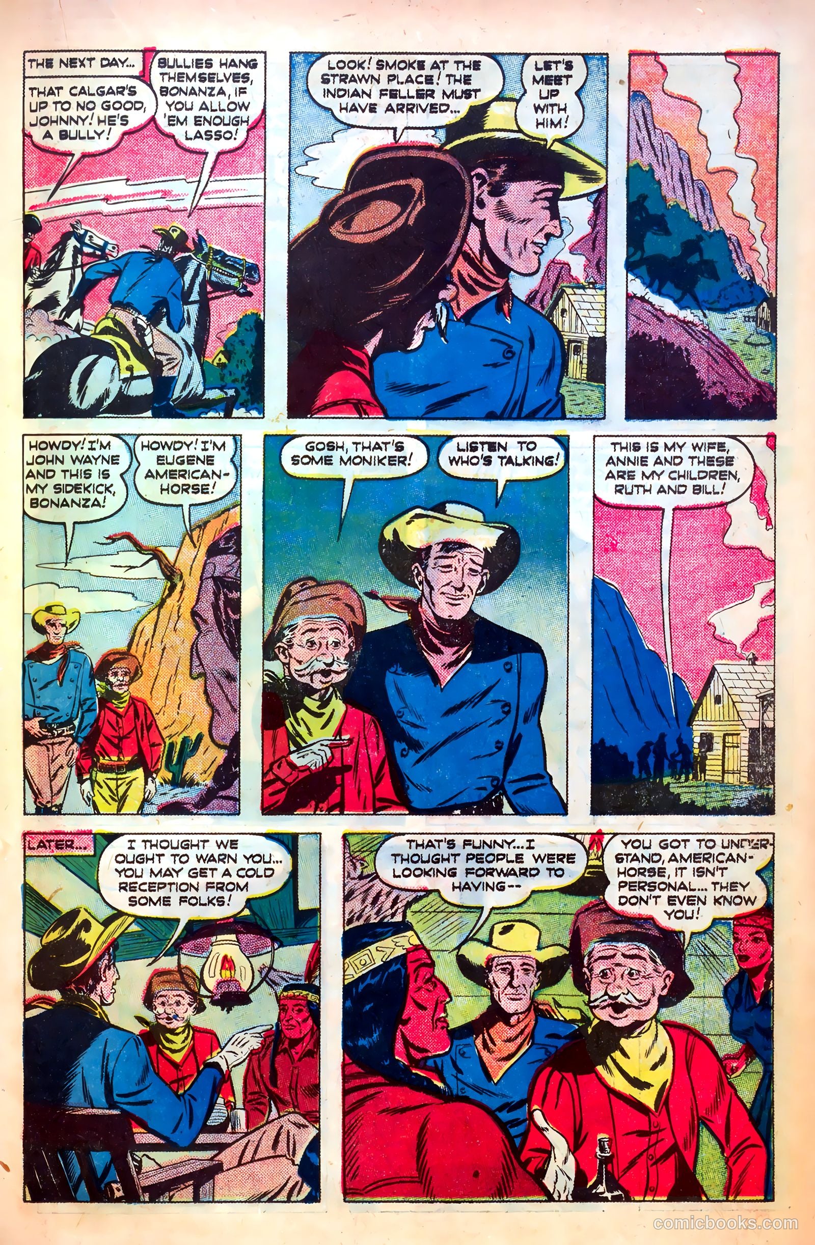 John Wayne Adventure Comics #5 (1950) — page 27 of 52
