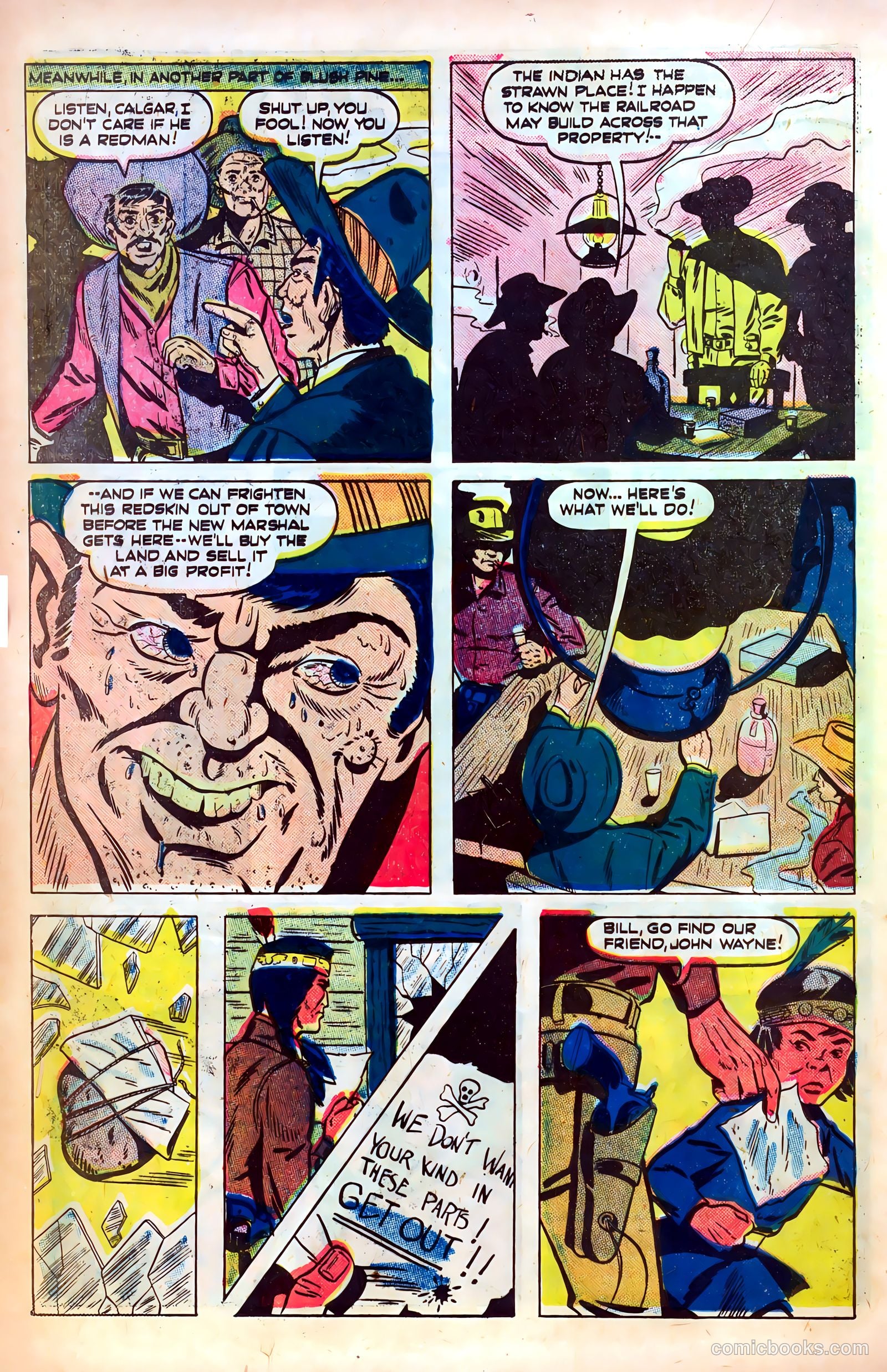 John Wayne Adventure Comics #5 (1950) — page 28 of 52