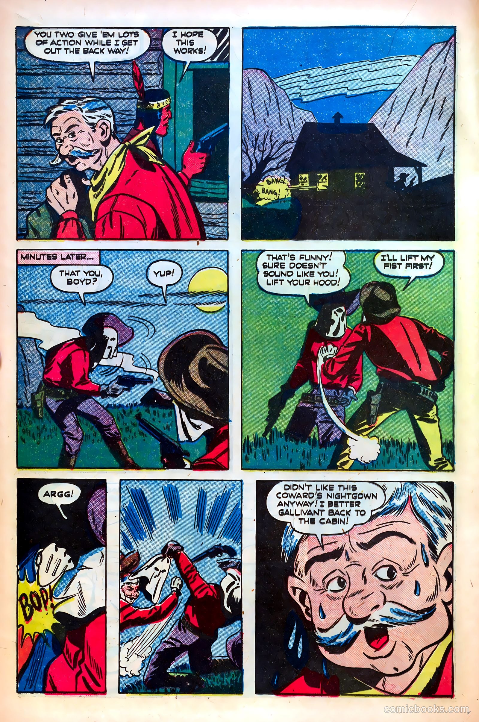 John Wayne Adventure Comics #5 (1950) — page 32 of 52