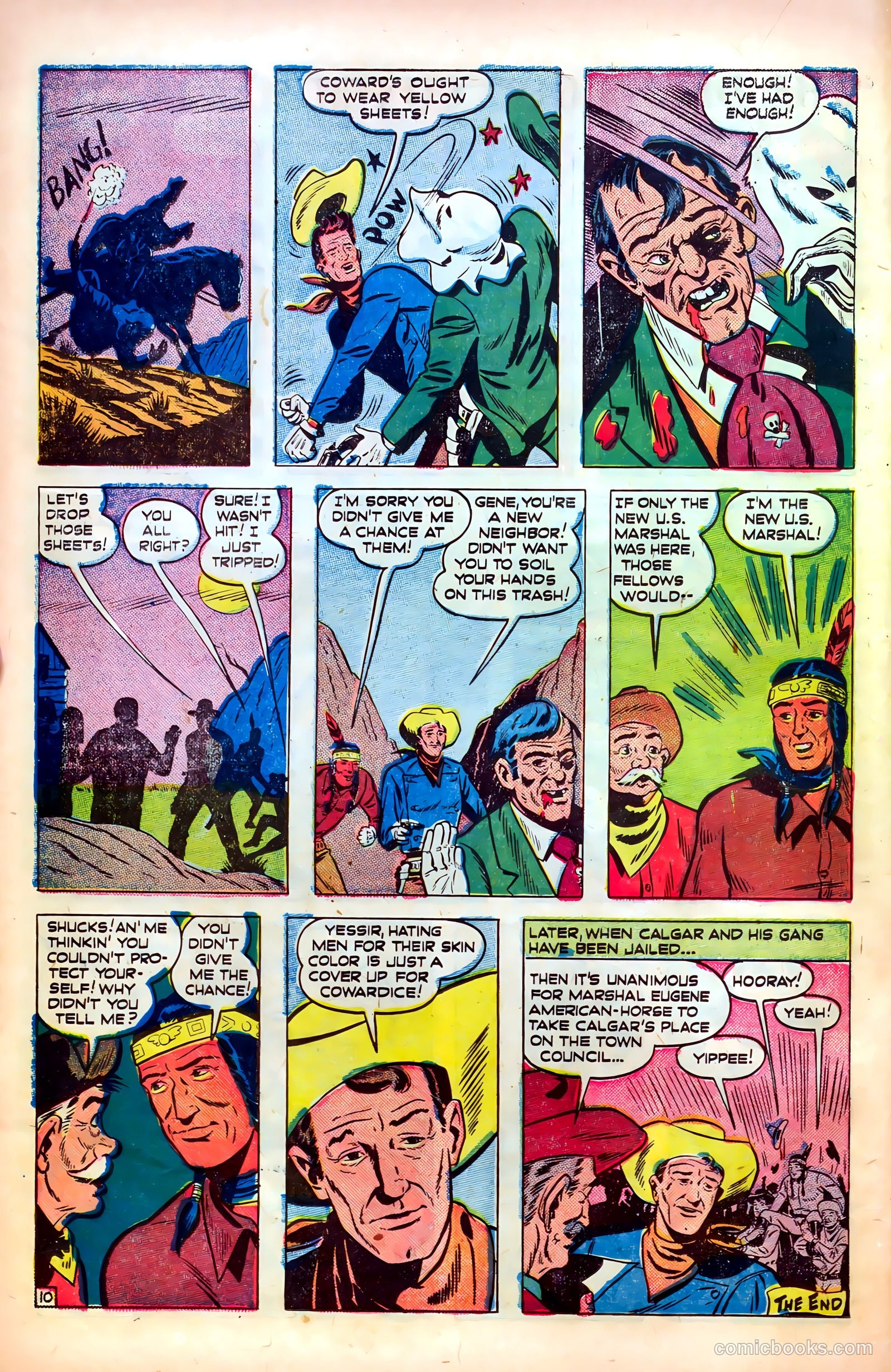 John Wayne Adventure Comics #5 (1950) — page 34 of 52