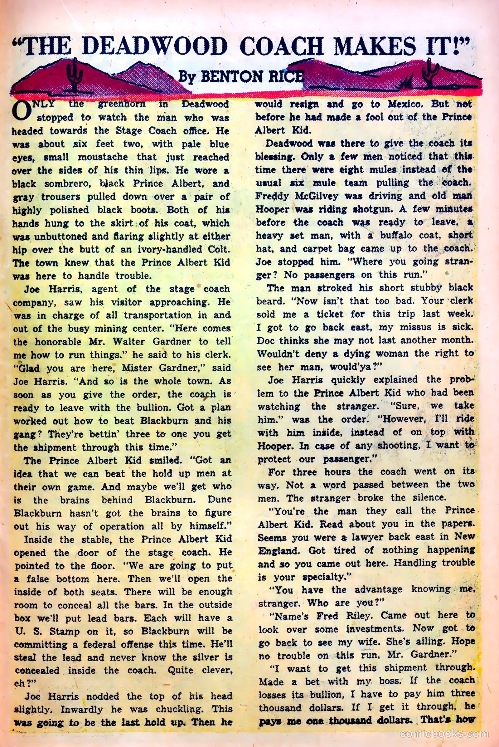 John Wayne Adventure Comics #5 (1950) — page 35 of 52