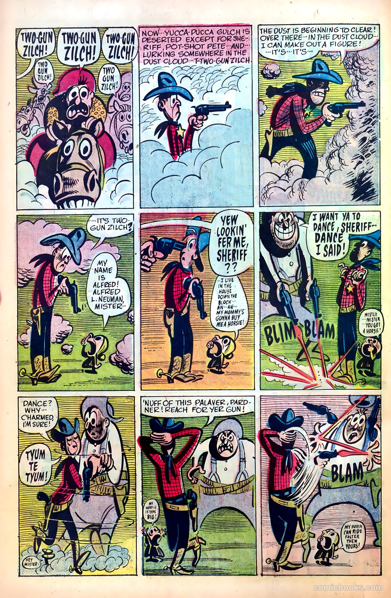 John Wayne Adventure Comics #5 (1950) — page 38 of 52
