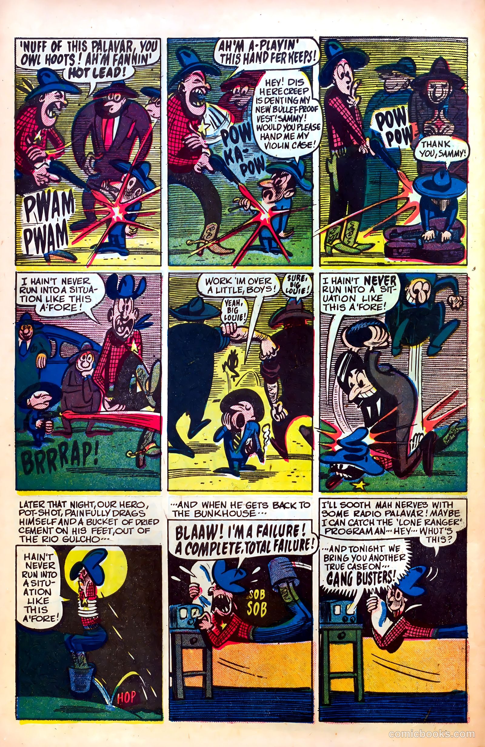 John Wayne Adventure Comics #5 (1950) — page 40 of 52