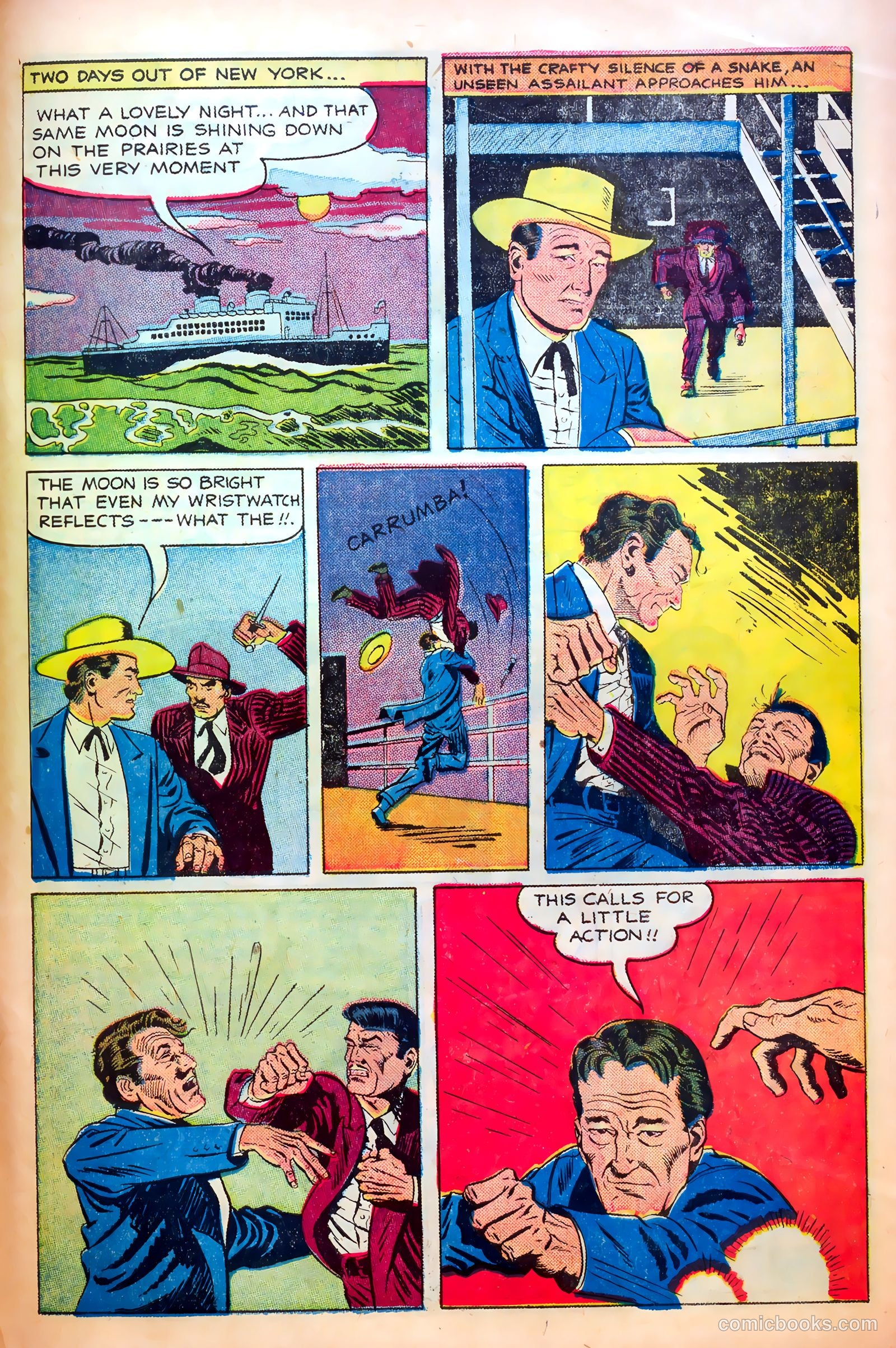 John Wayne Adventure Comics #5 (1950) — page 43 of 52