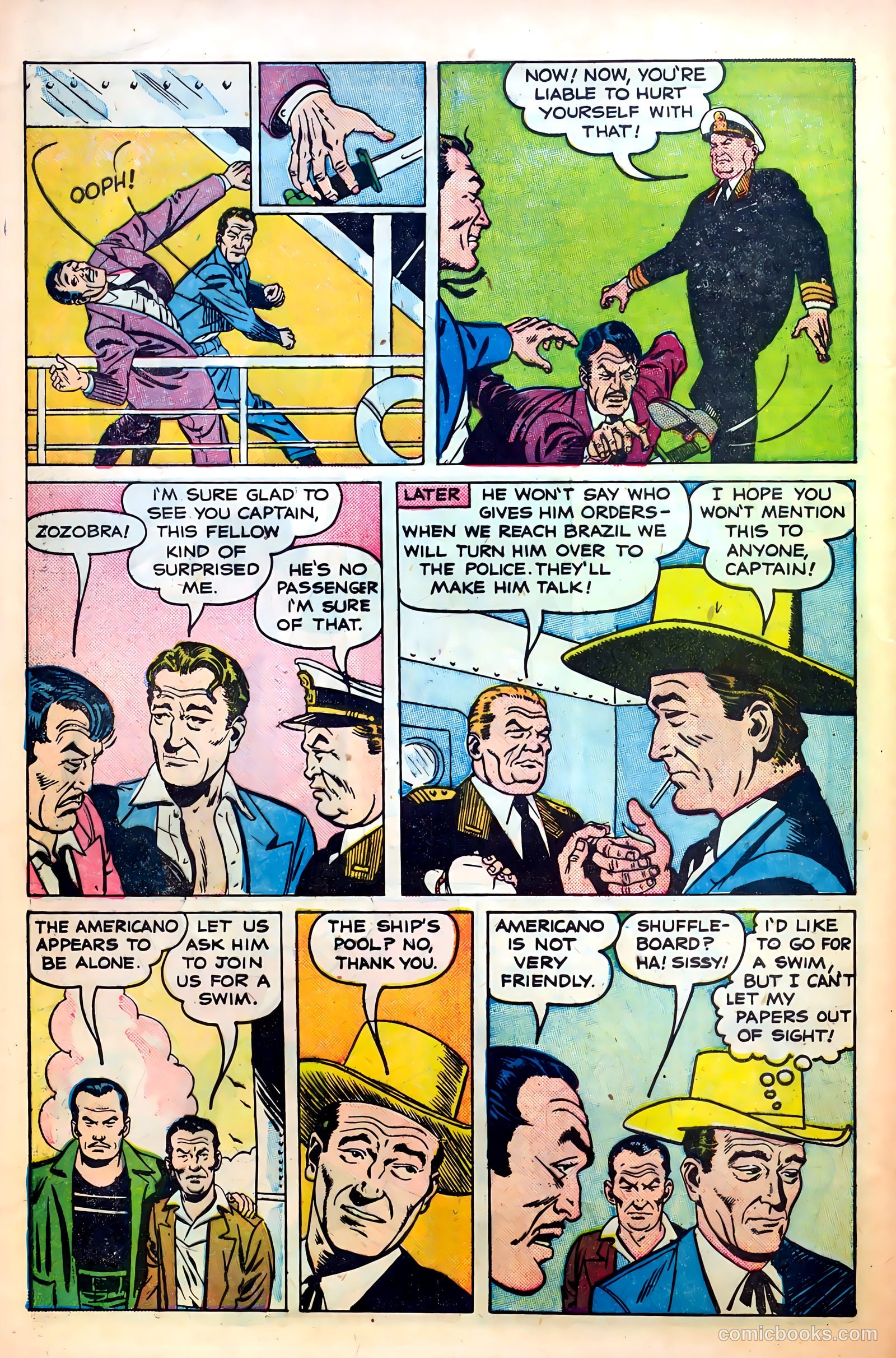 John Wayne Adventure Comics #5 (1950) — page 44 of 52