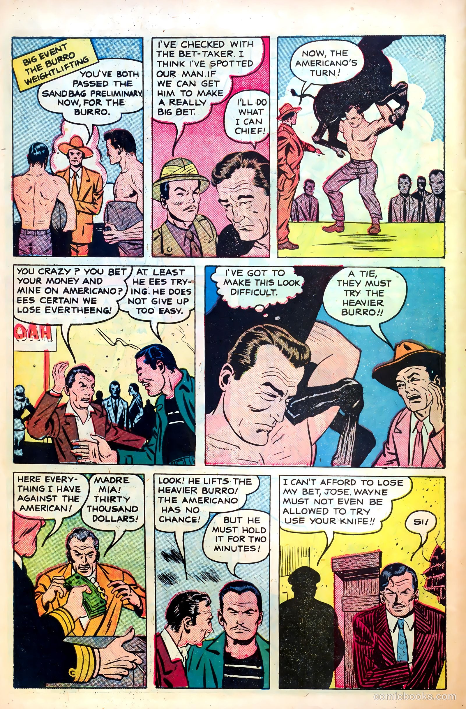 John Wayne Adventure Comics #5 (1950) — page 48 of 52