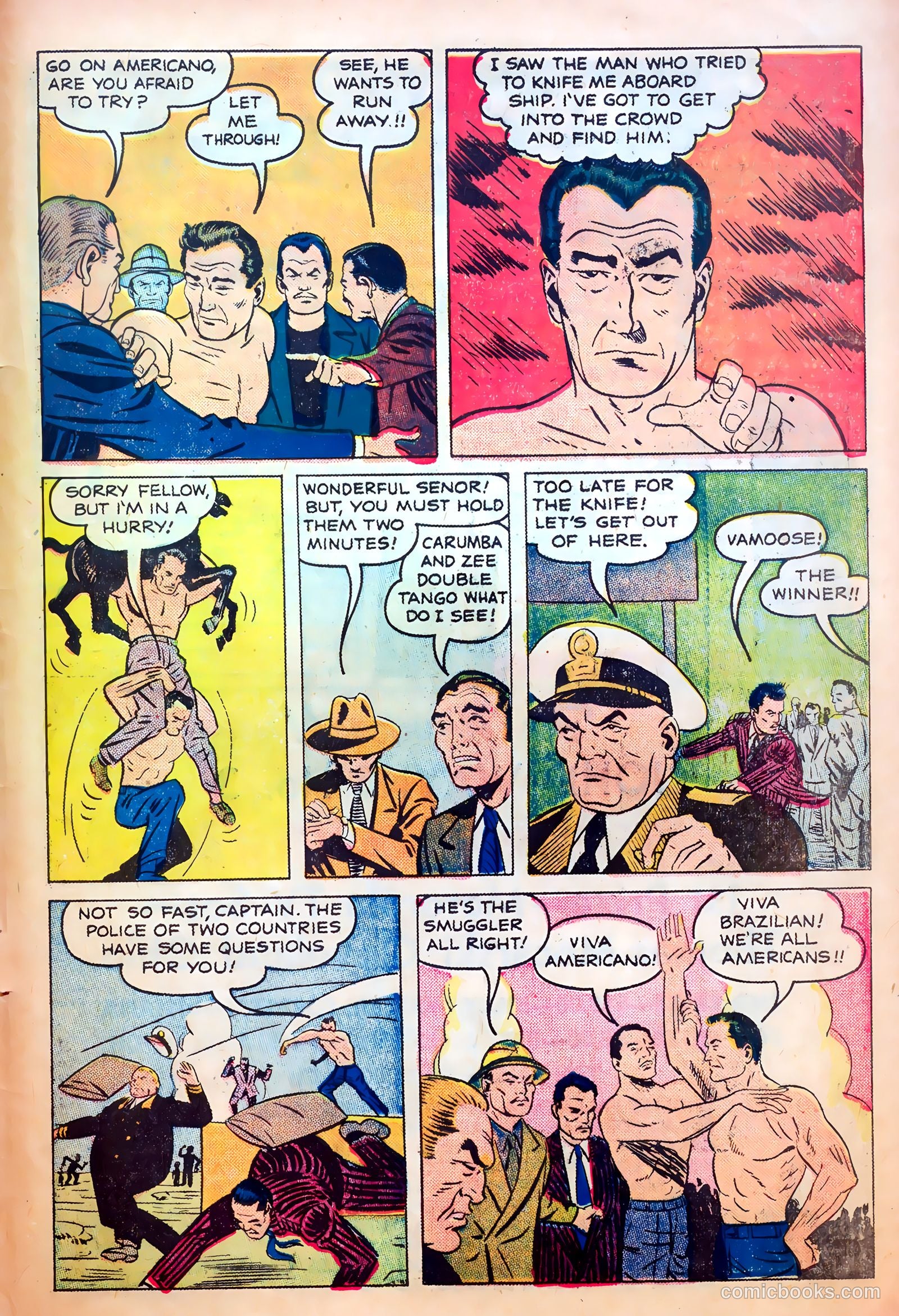 John Wayne Adventure Comics #5 (1950) — page 49 of 52