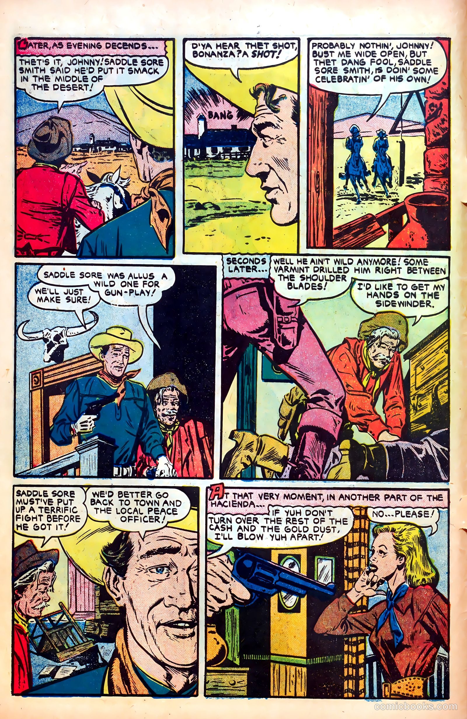 John Wayne Adventure Comics #5 (1950) — page 6 of 52