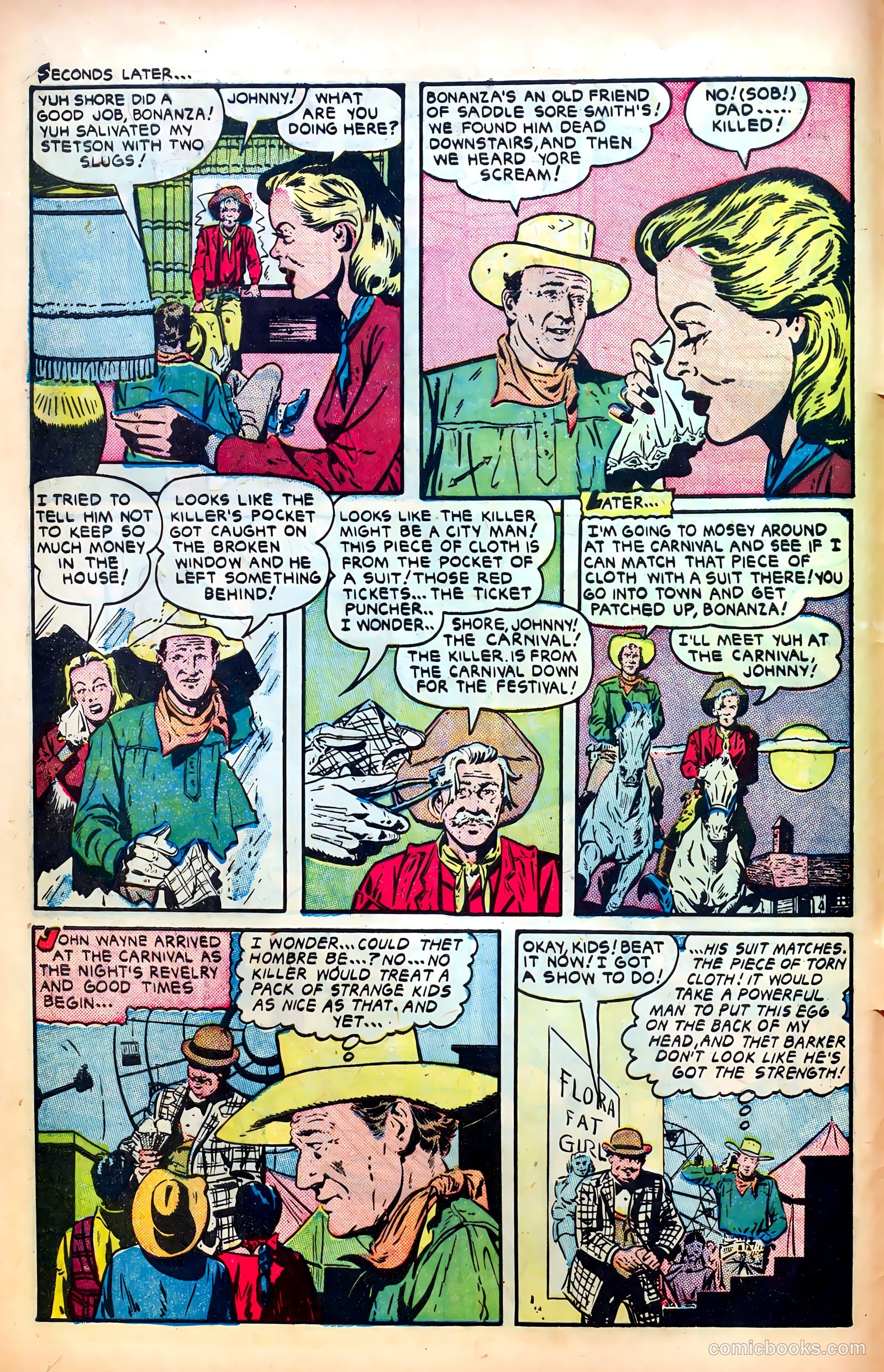 John Wayne Adventure Comics #5 (1950) — page 8 of 52