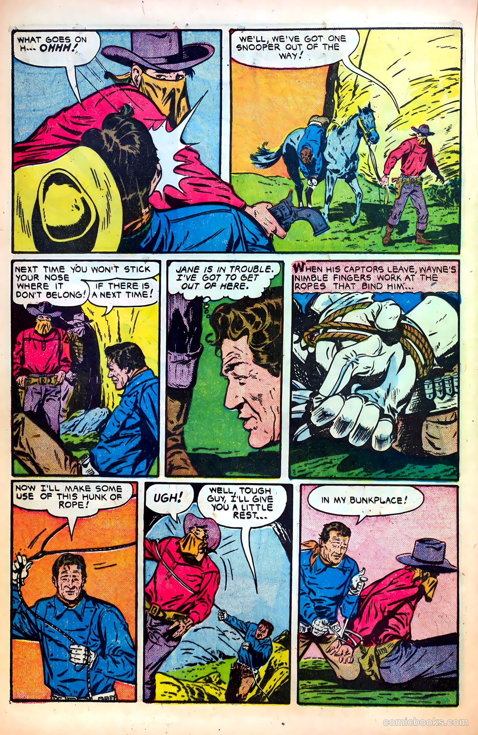John Wayne Adventure Comics #5 (1950) — page 20 of 52