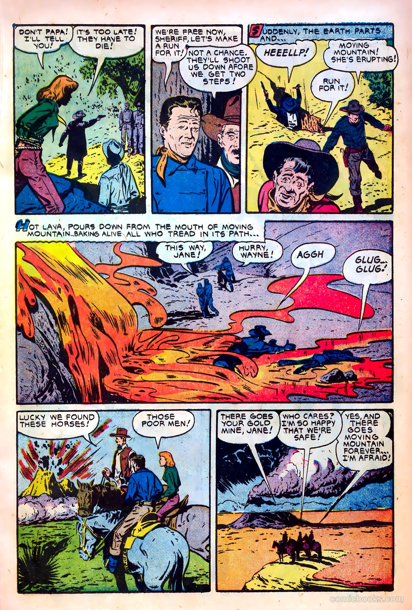 John Wayne Adventure Comics #5 (1950) — page 23 of 52